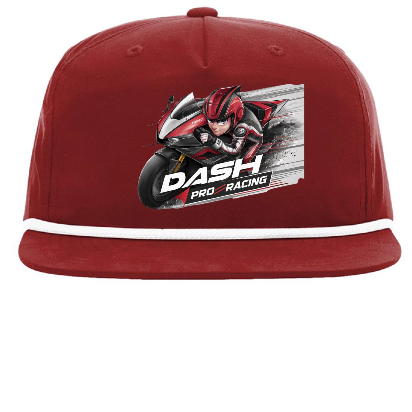 Cardinal/ White - FRONT