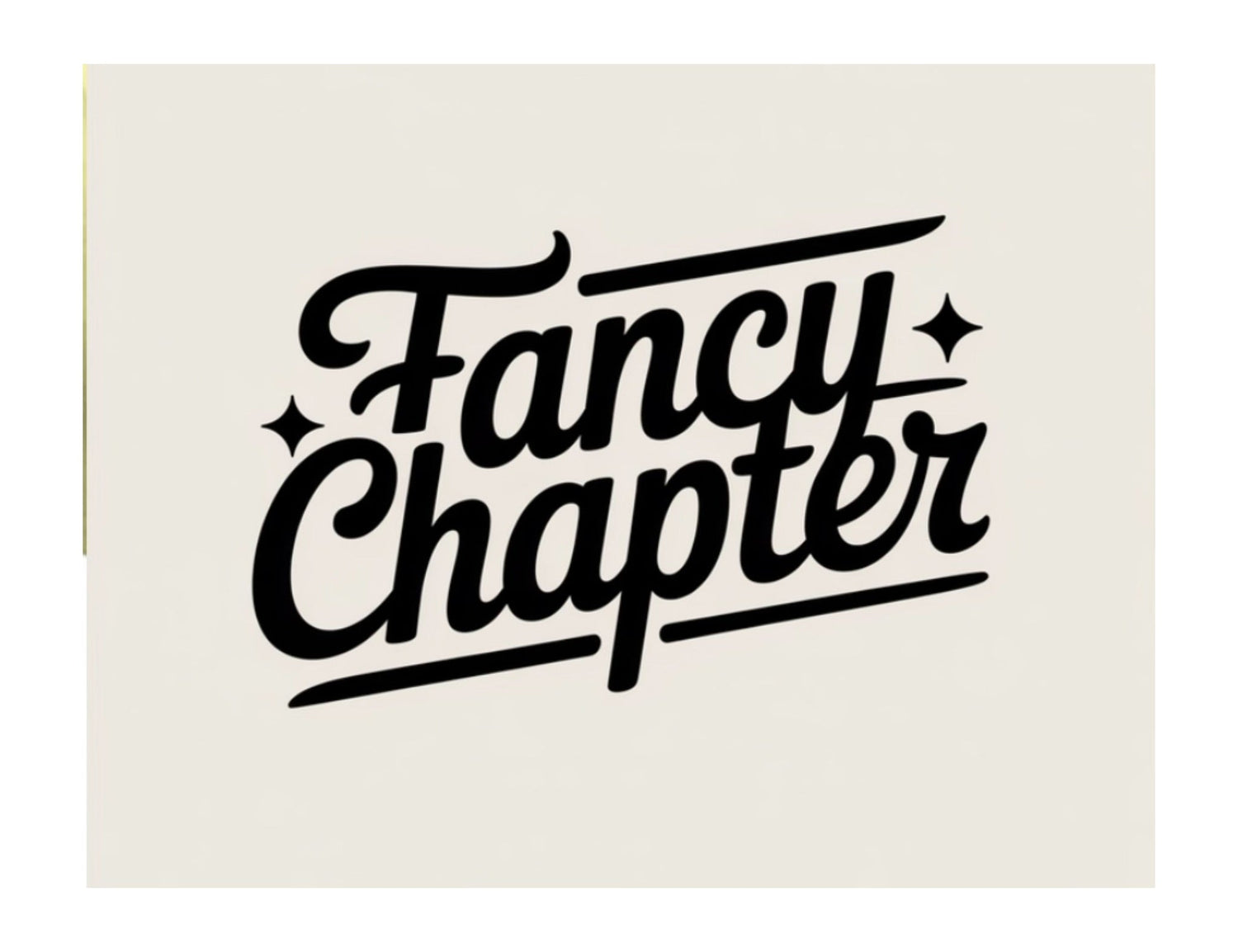 FANCY CHAPTER