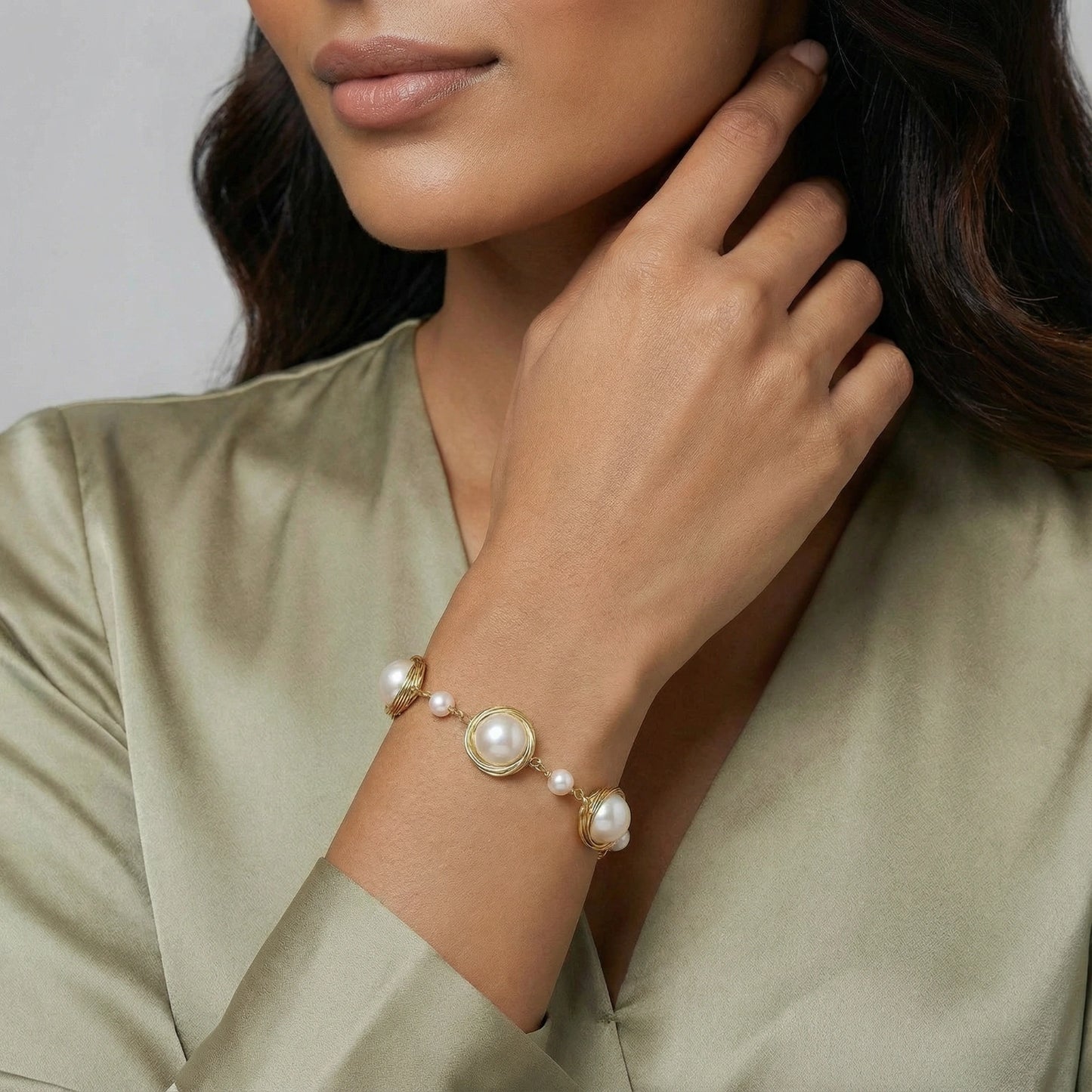 Pearl Garden Bracelet by FANCY CHAPTER