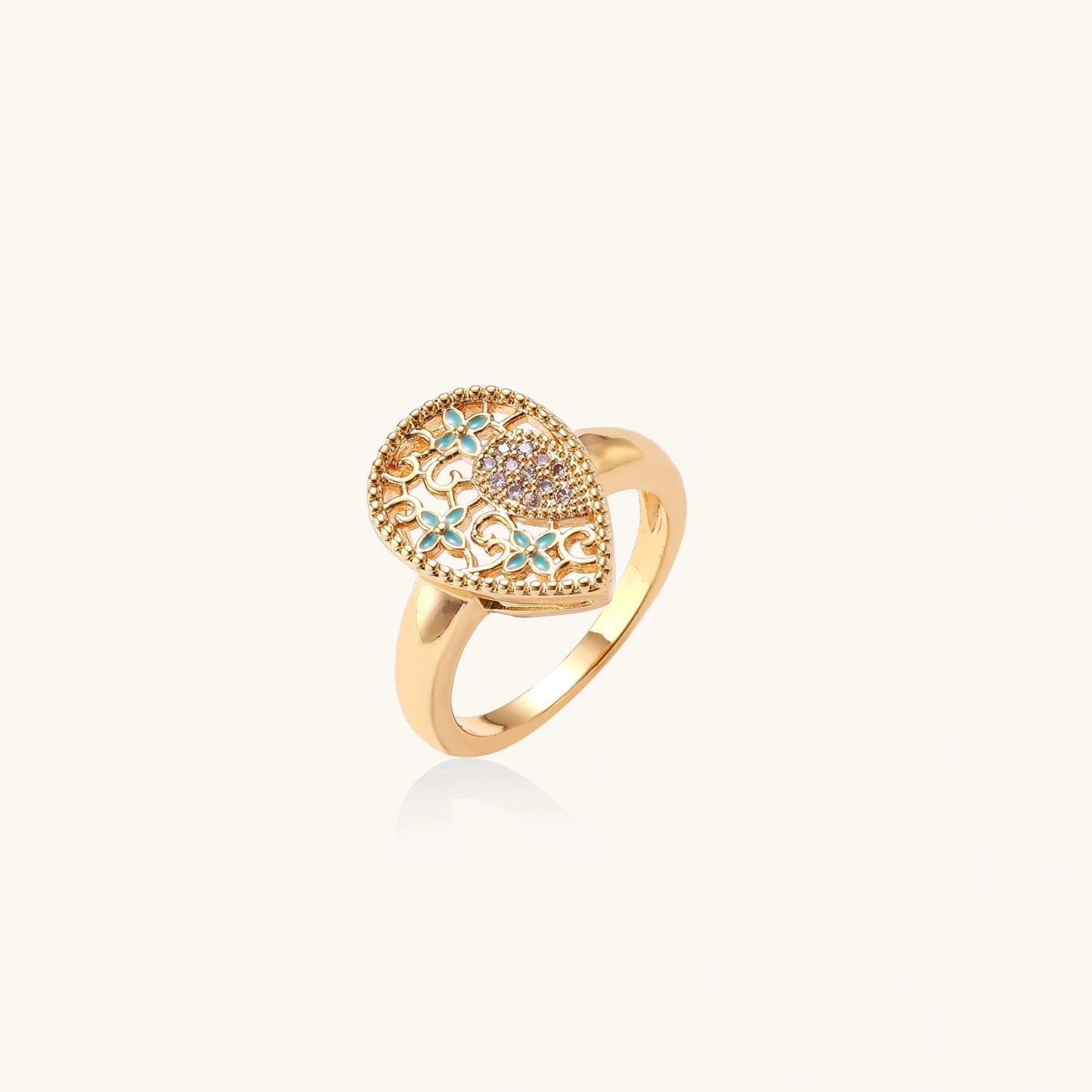 Enchanted Heart Ring by FANCY CHAPTER