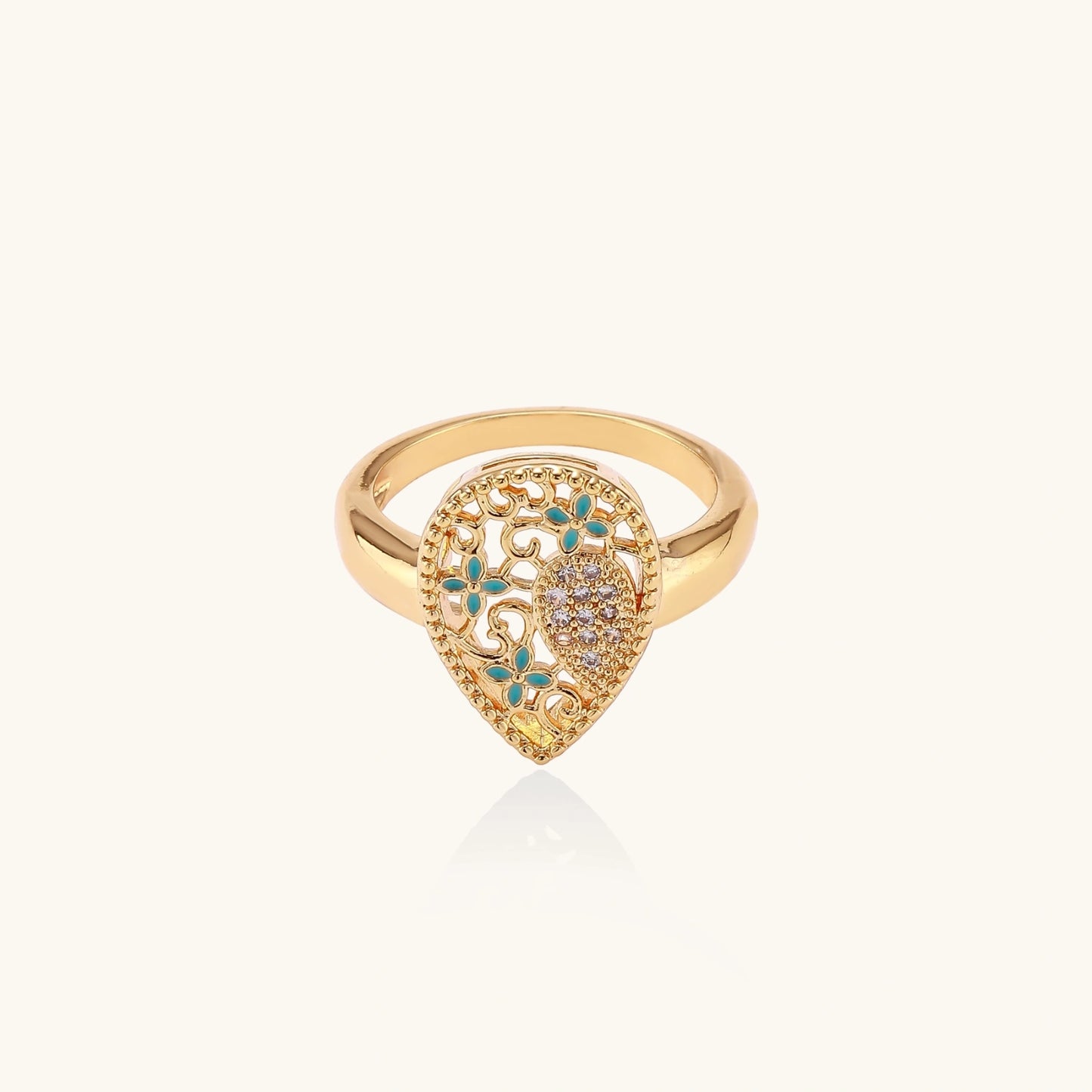 Enchanted Heart Ring by FANCY CHAPTER