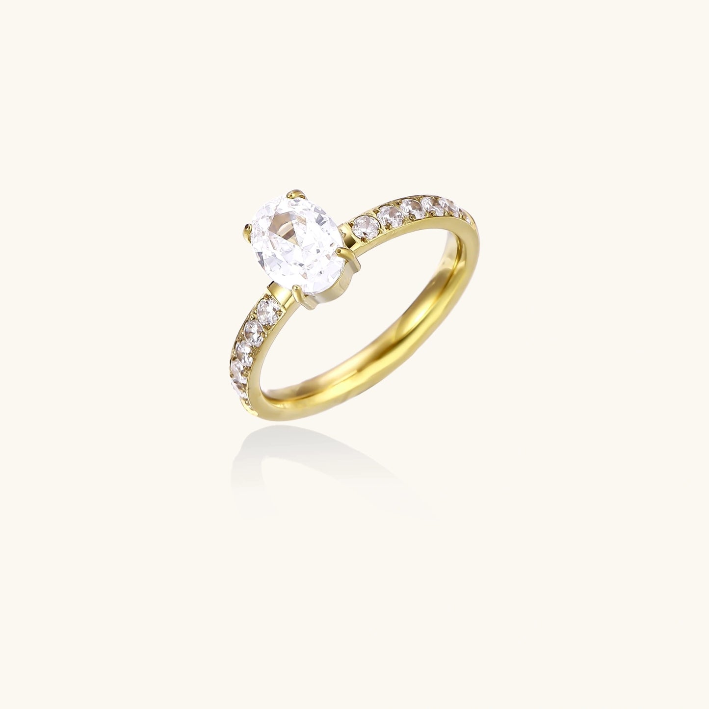 Forever Oval Ring by FANCY CHAPTER