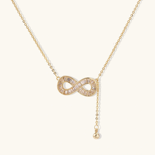 Infinity Sparkle Necklace