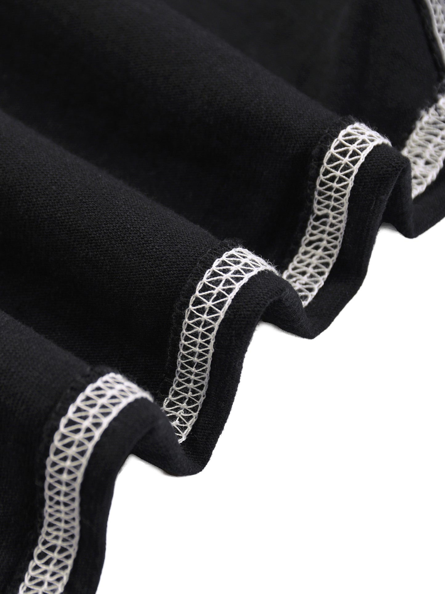 WDMT Contrast-Stitched Cotton T-Shirt