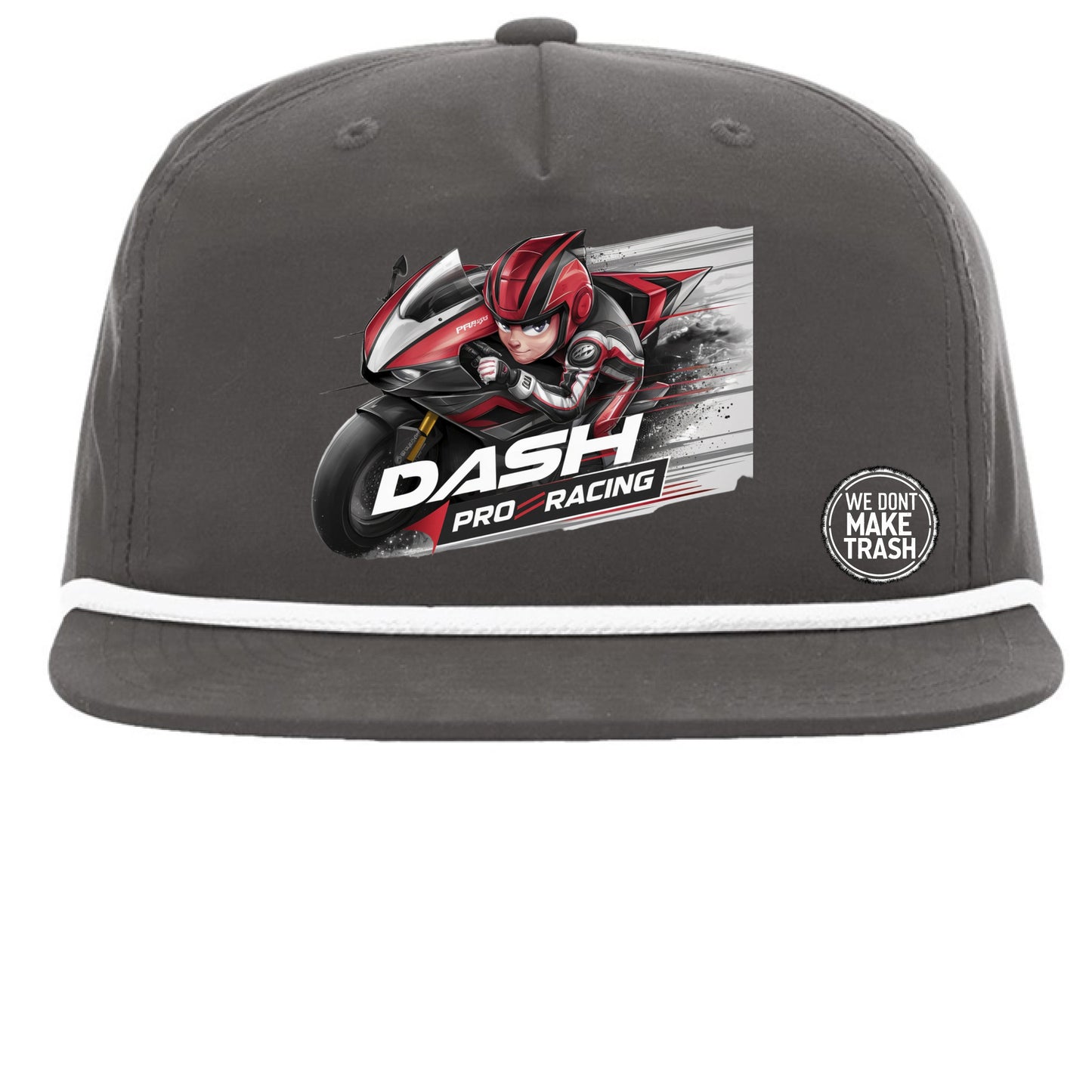 Charcoal/ White - FRONT