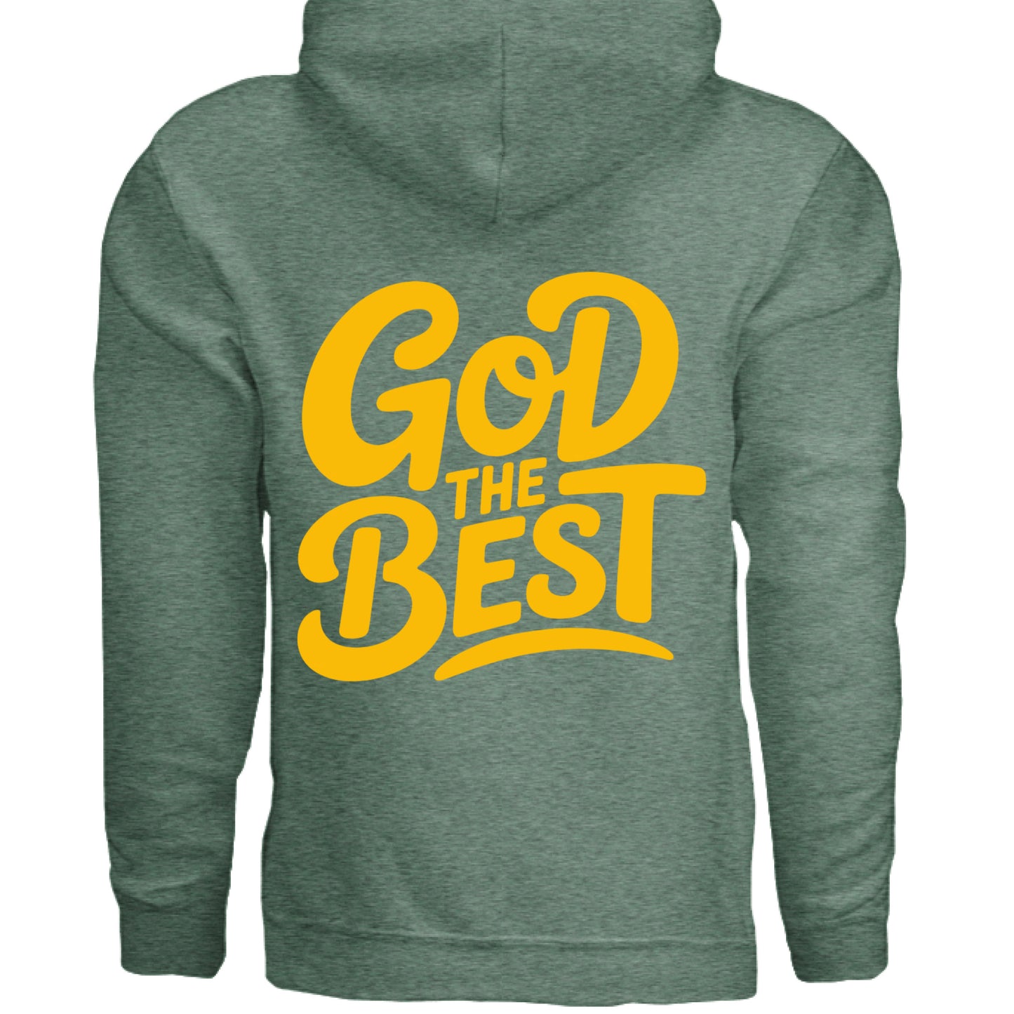Heather Sport Dark Green - BACK