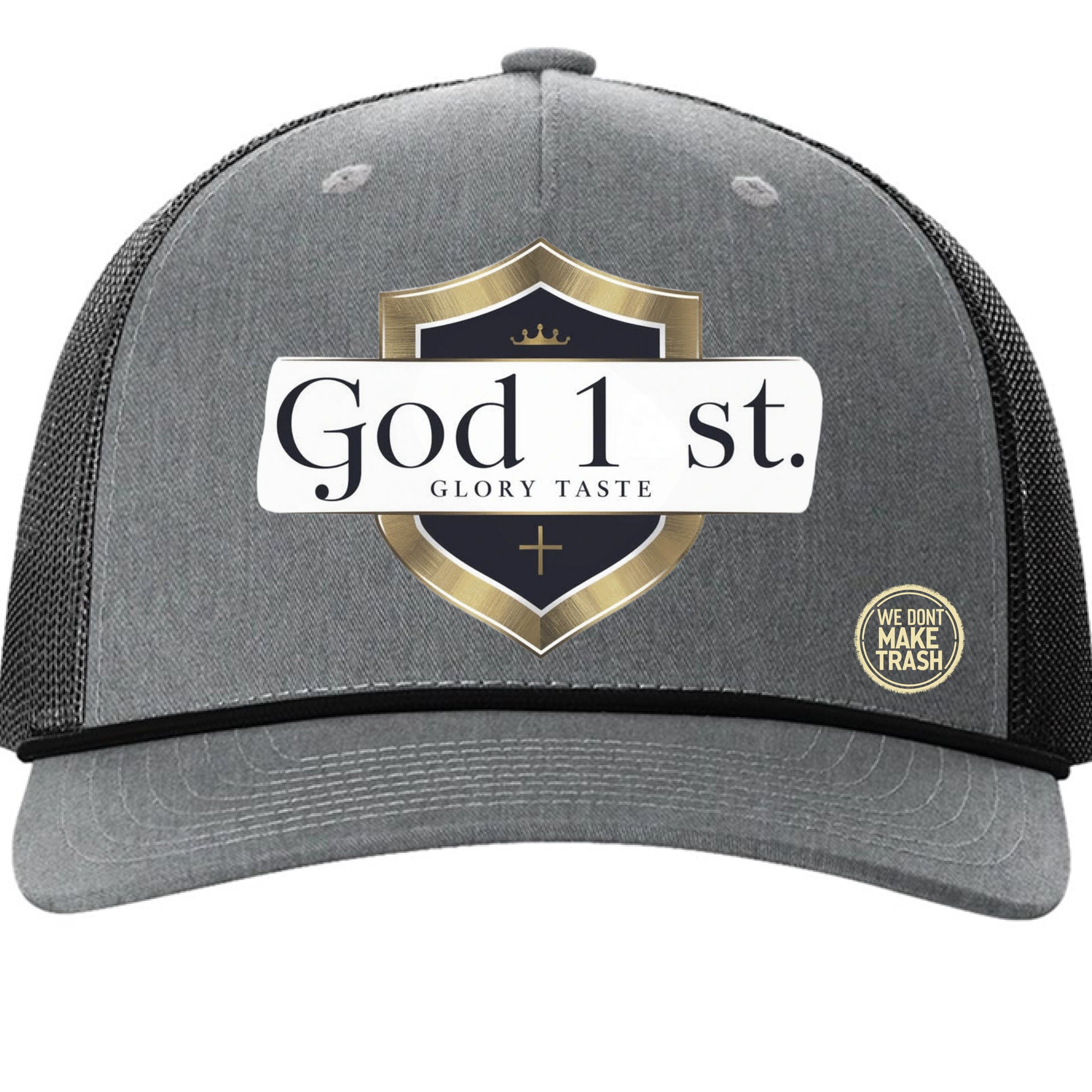 Heather Grey/ Black - FRONT