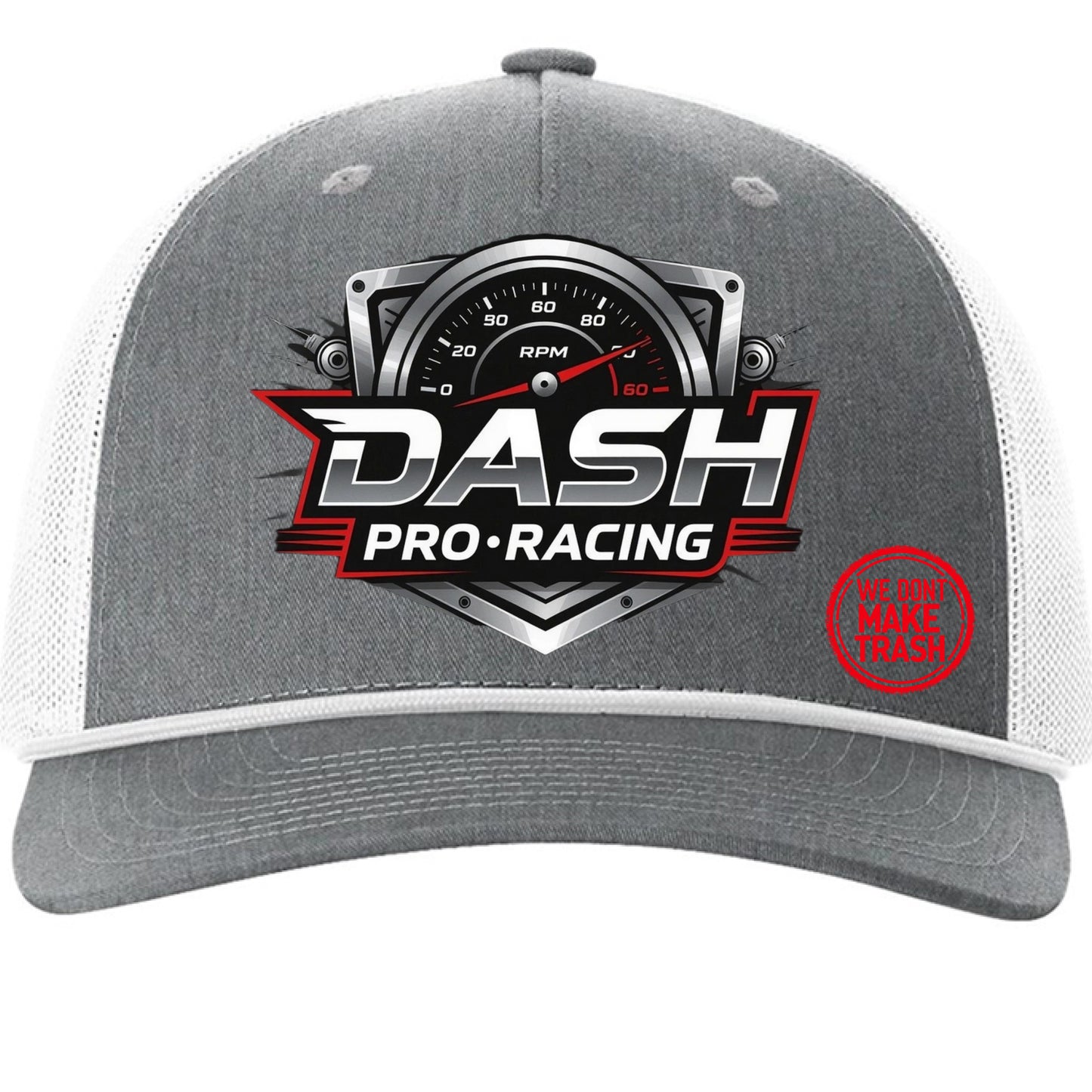 Heather Grey/ White - FRONT