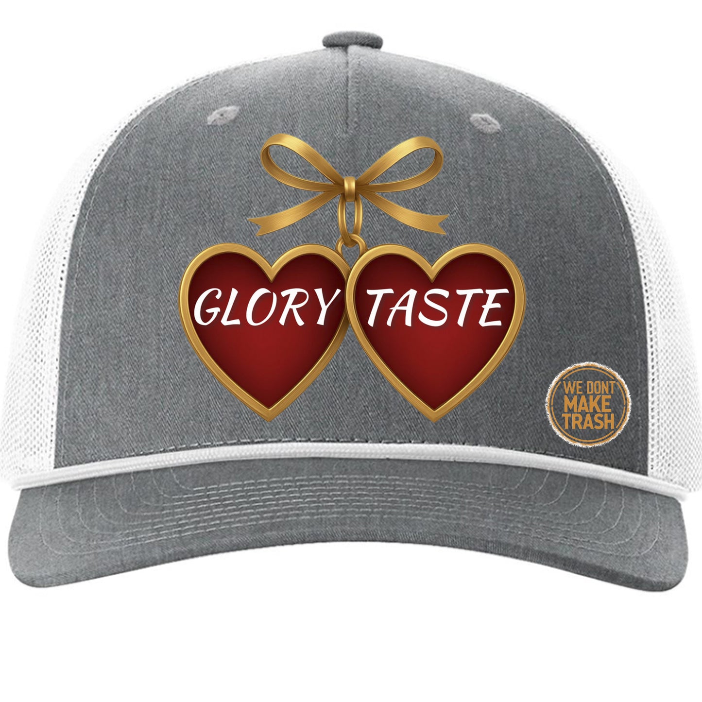 Heather Grey/ White - FRONT