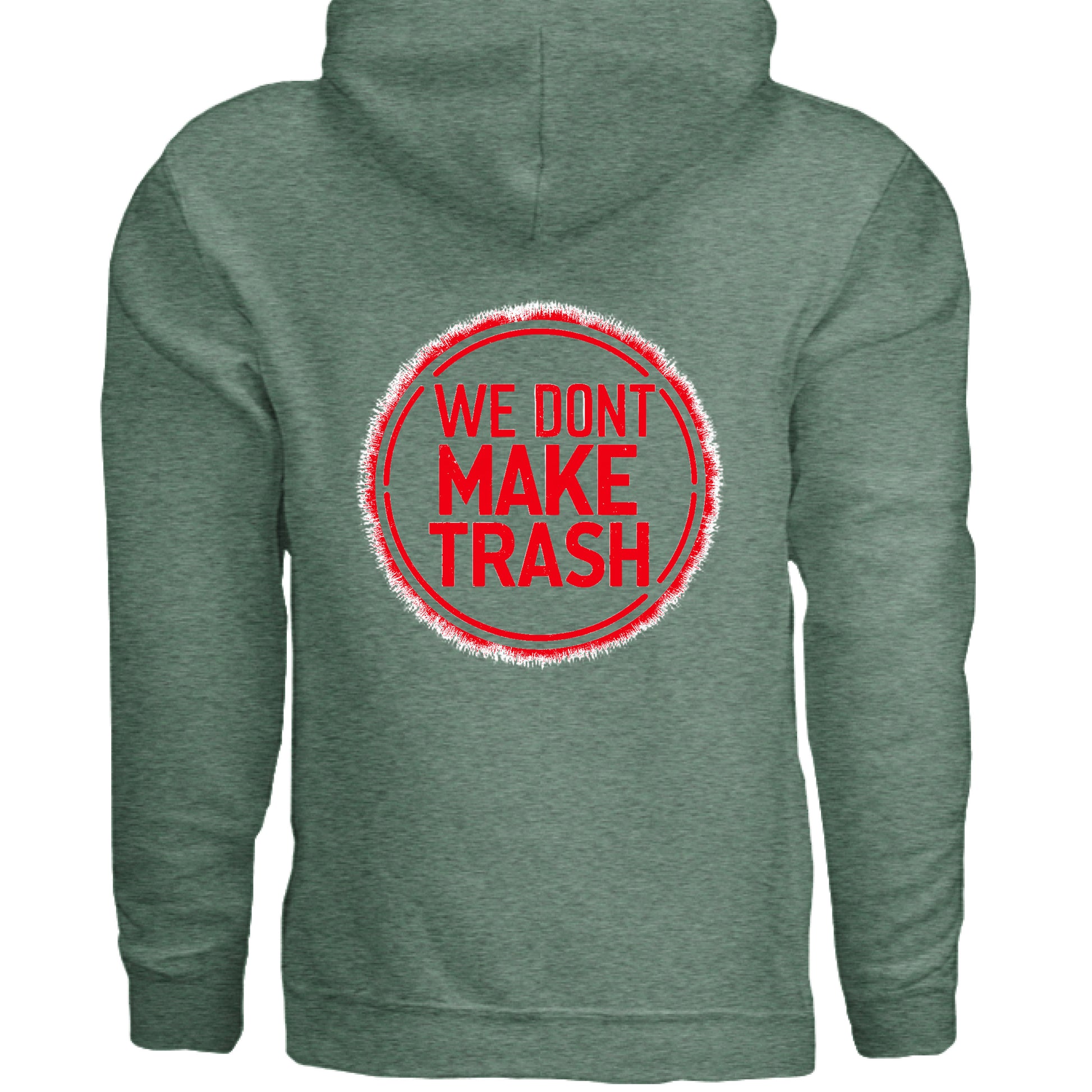 Heather Sport Dark Green - BACK