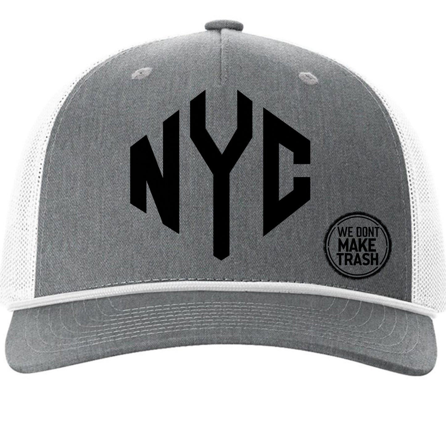 Heather Grey/ White - FRONT