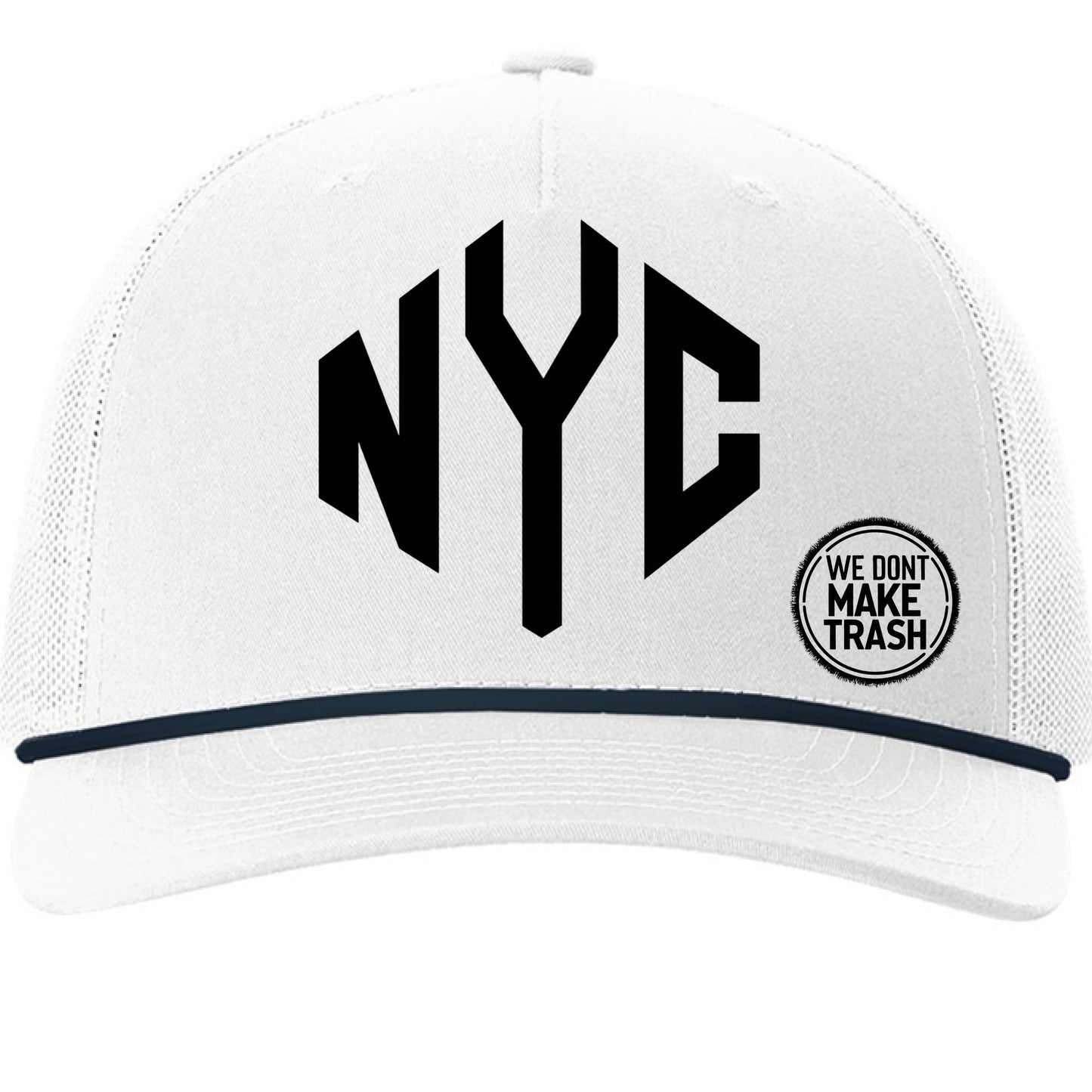 White/ Navy - FRONT