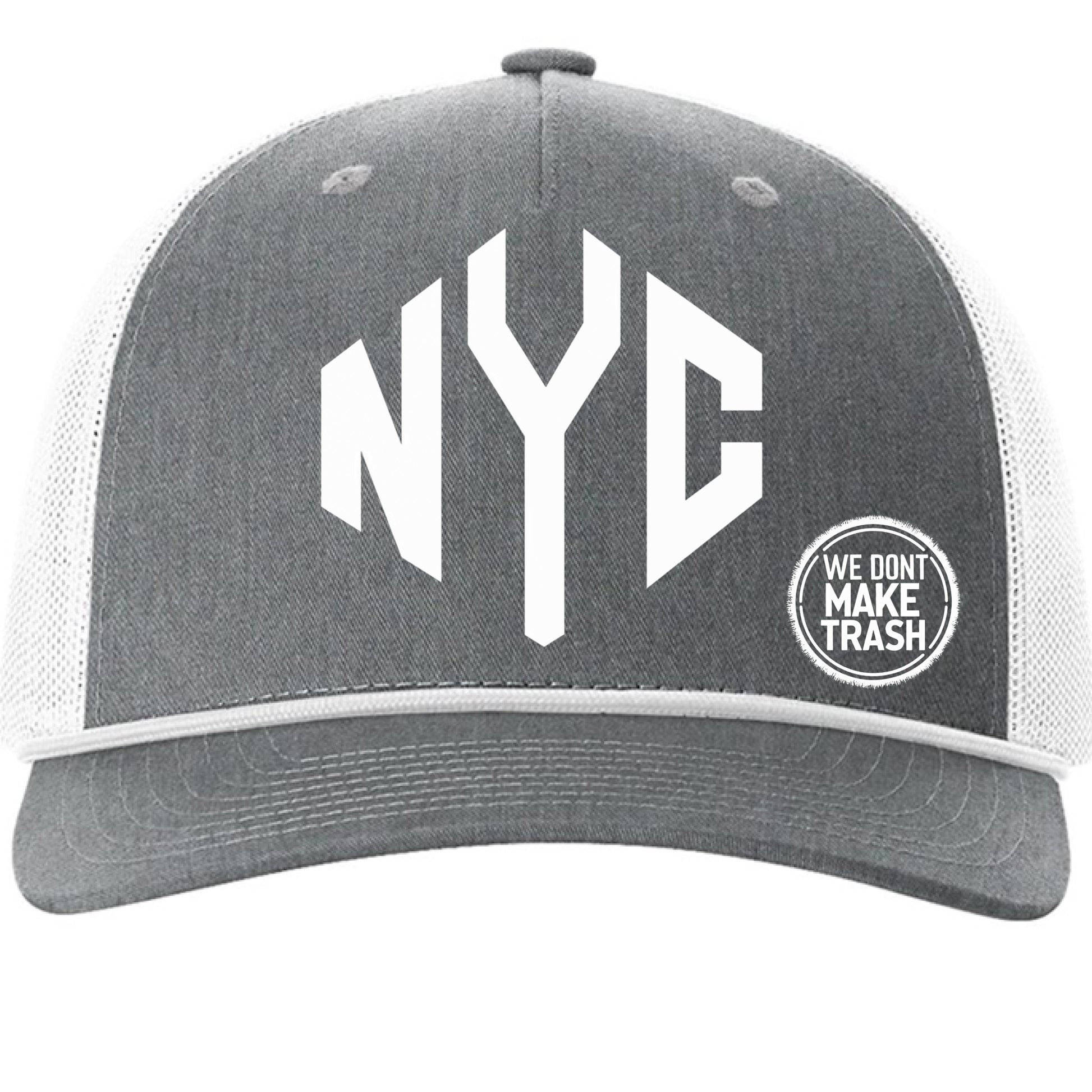 Heather Grey/ White - FRONT