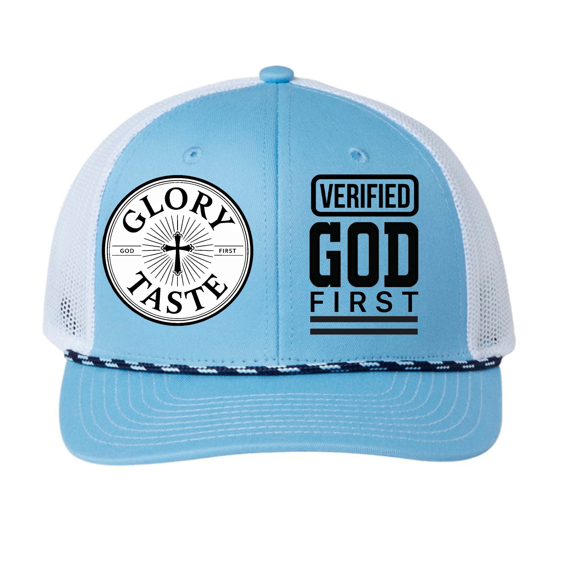 Columbia Blue/ White - FRONT