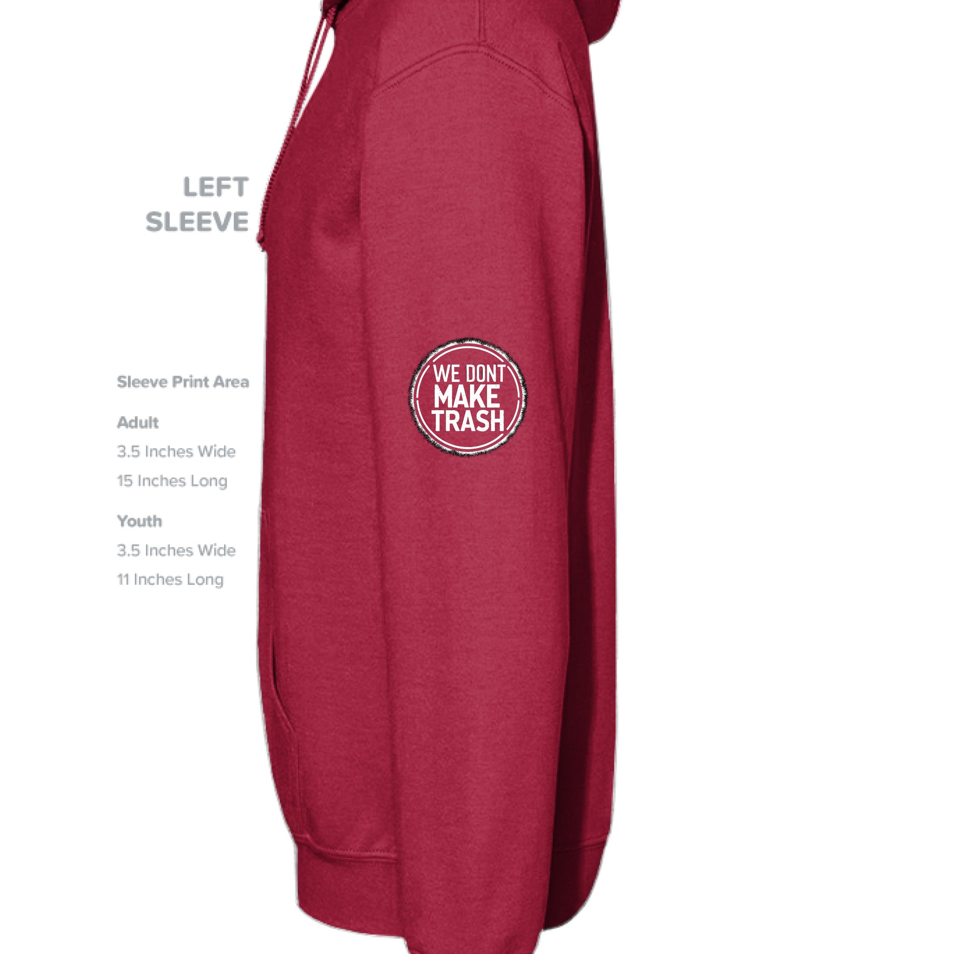 CHERRY RED - SLEEVE_LEFT