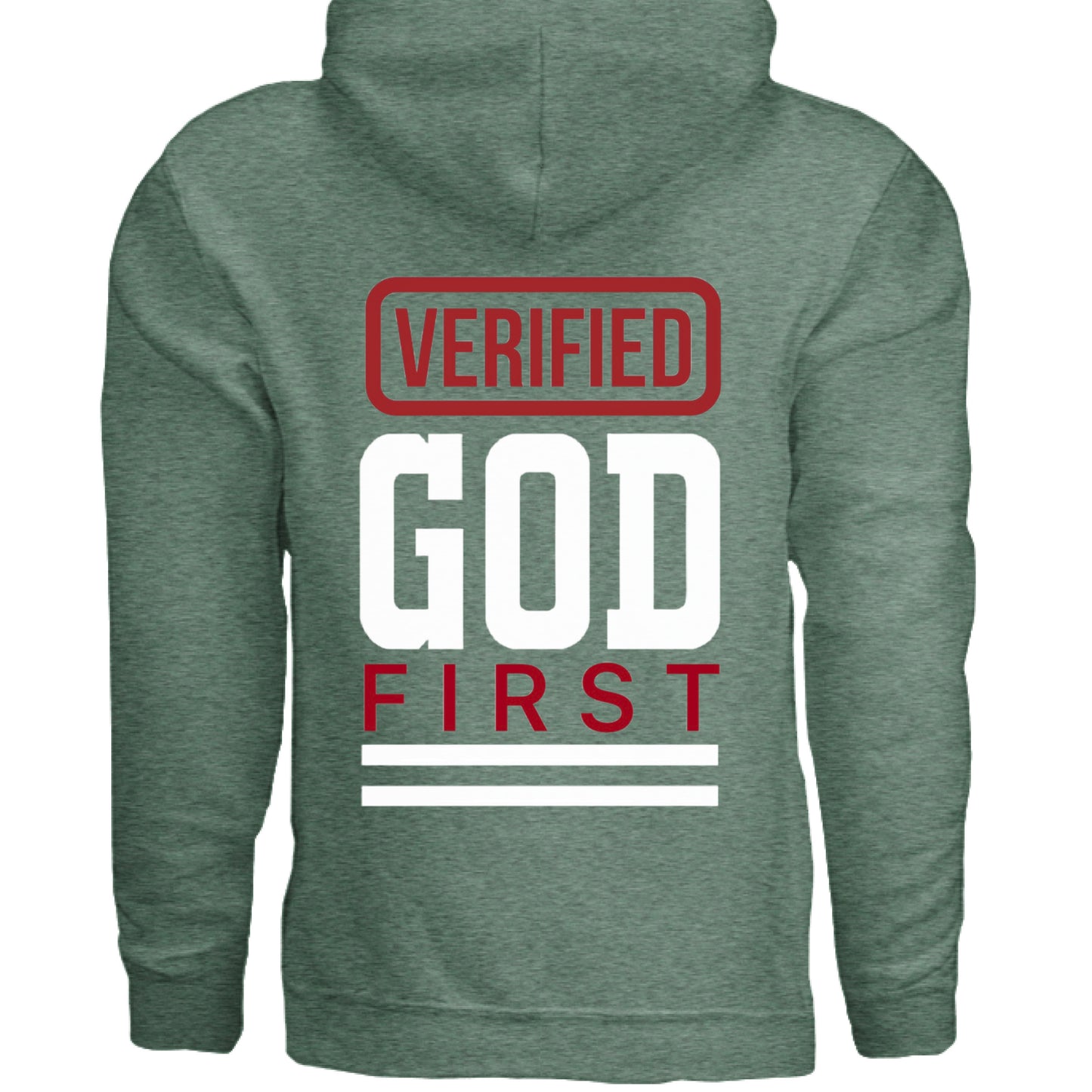 Heather Sport Dark Green - BACK