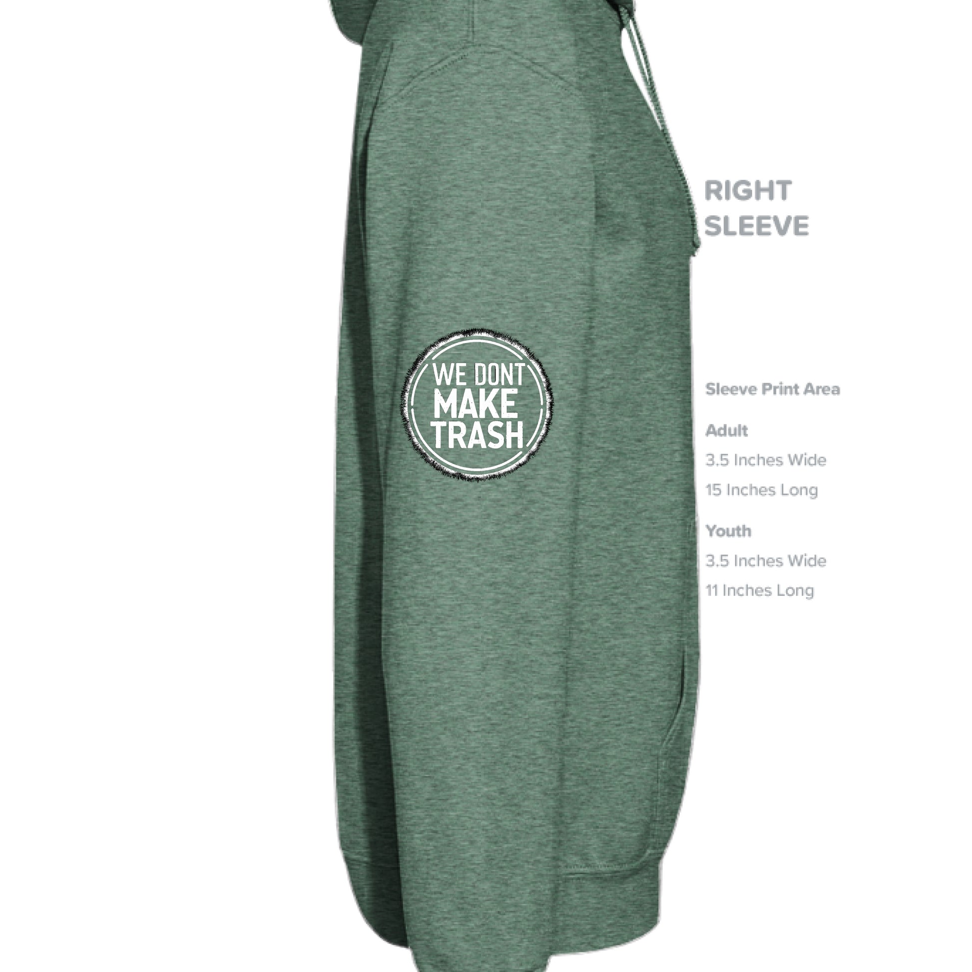 Heather Sport Dark Green - SLEEVE_RIGHT