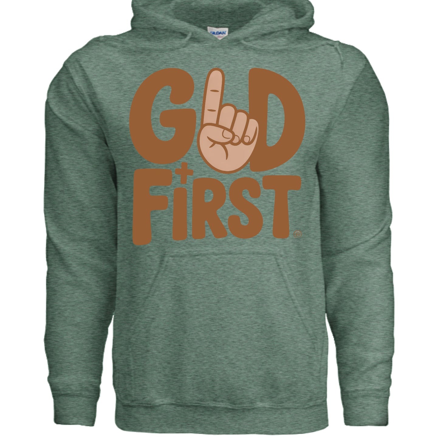 Heather Sport Dark Green - FRONT