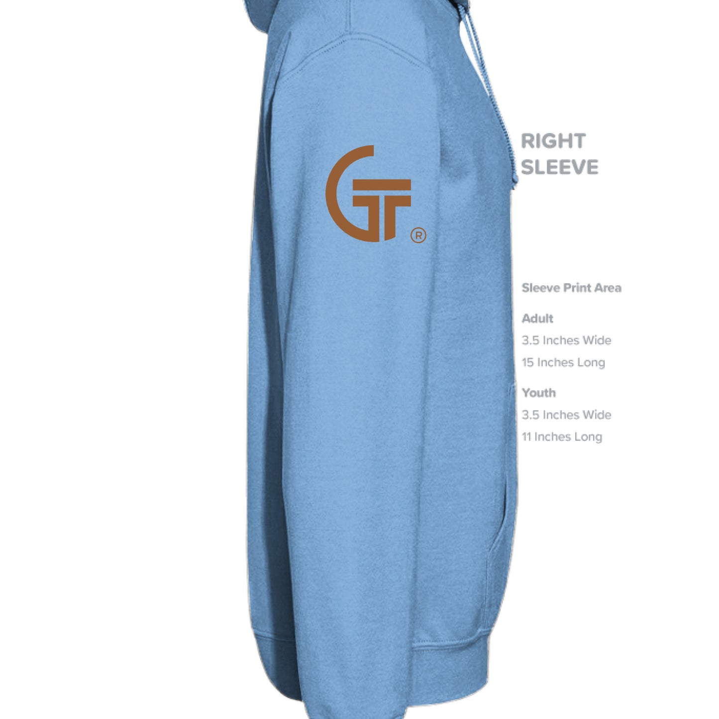 CAROLINA BLUE - SLEEVE_RIGHT