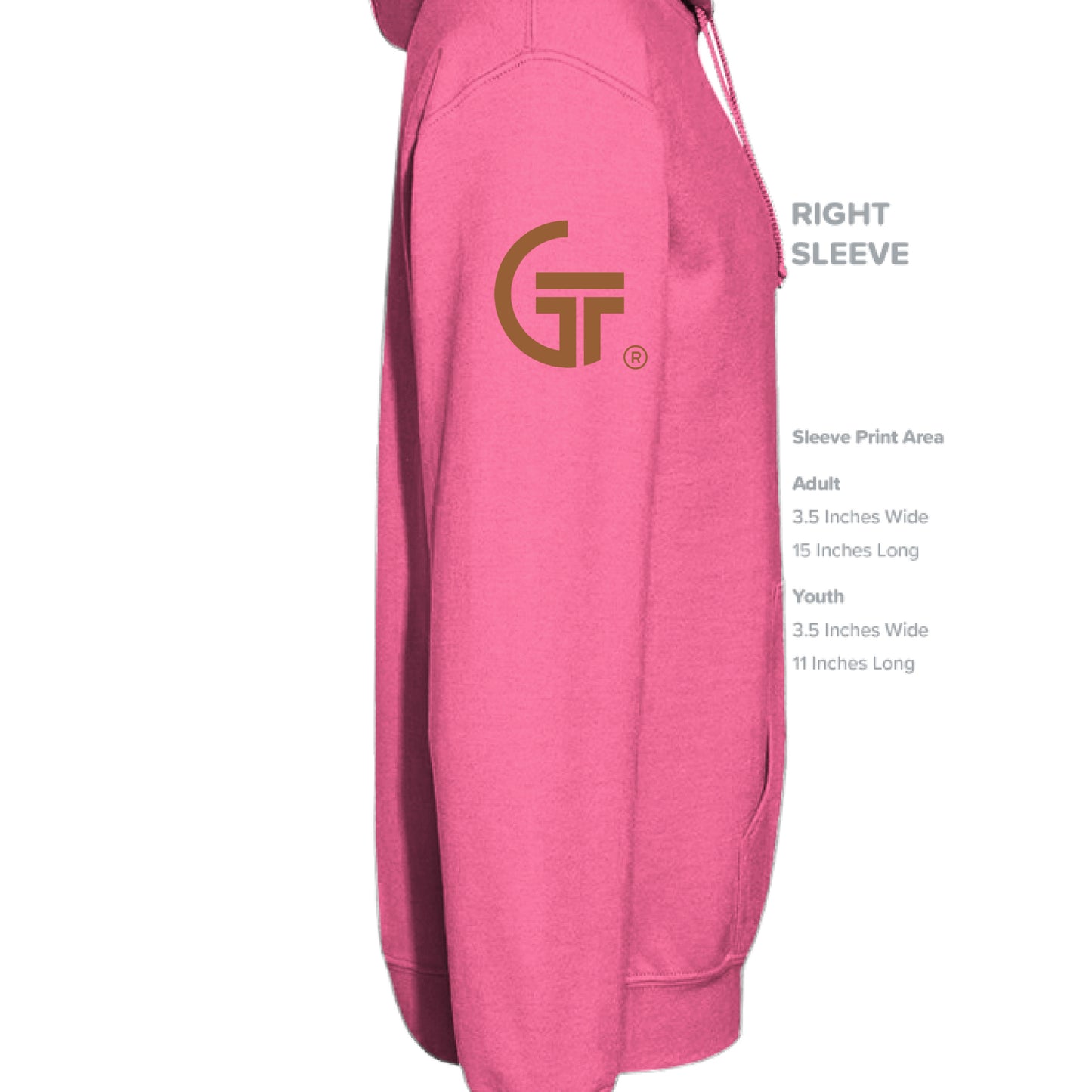SAFETY PINK - SLEEVE_RIGHT