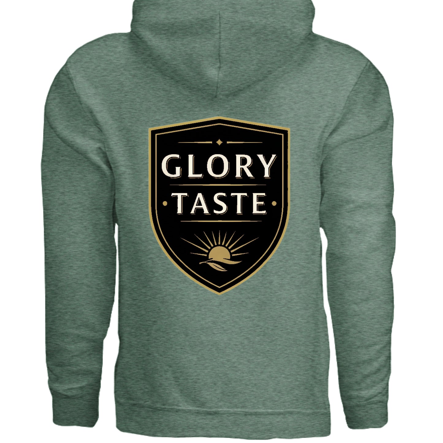Heather Sport Dark Green - BACK