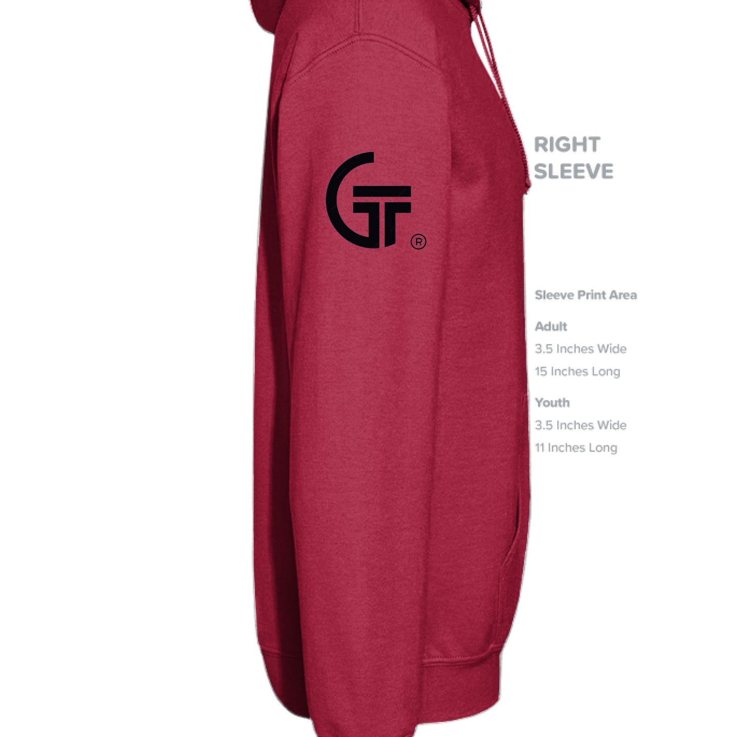 CHERRY RED - SLEEVE_RIGHT