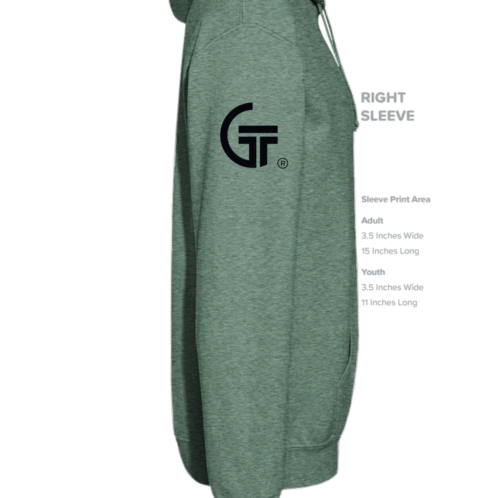 Heather Sport Dark Green - SLEEVE_RIGHT