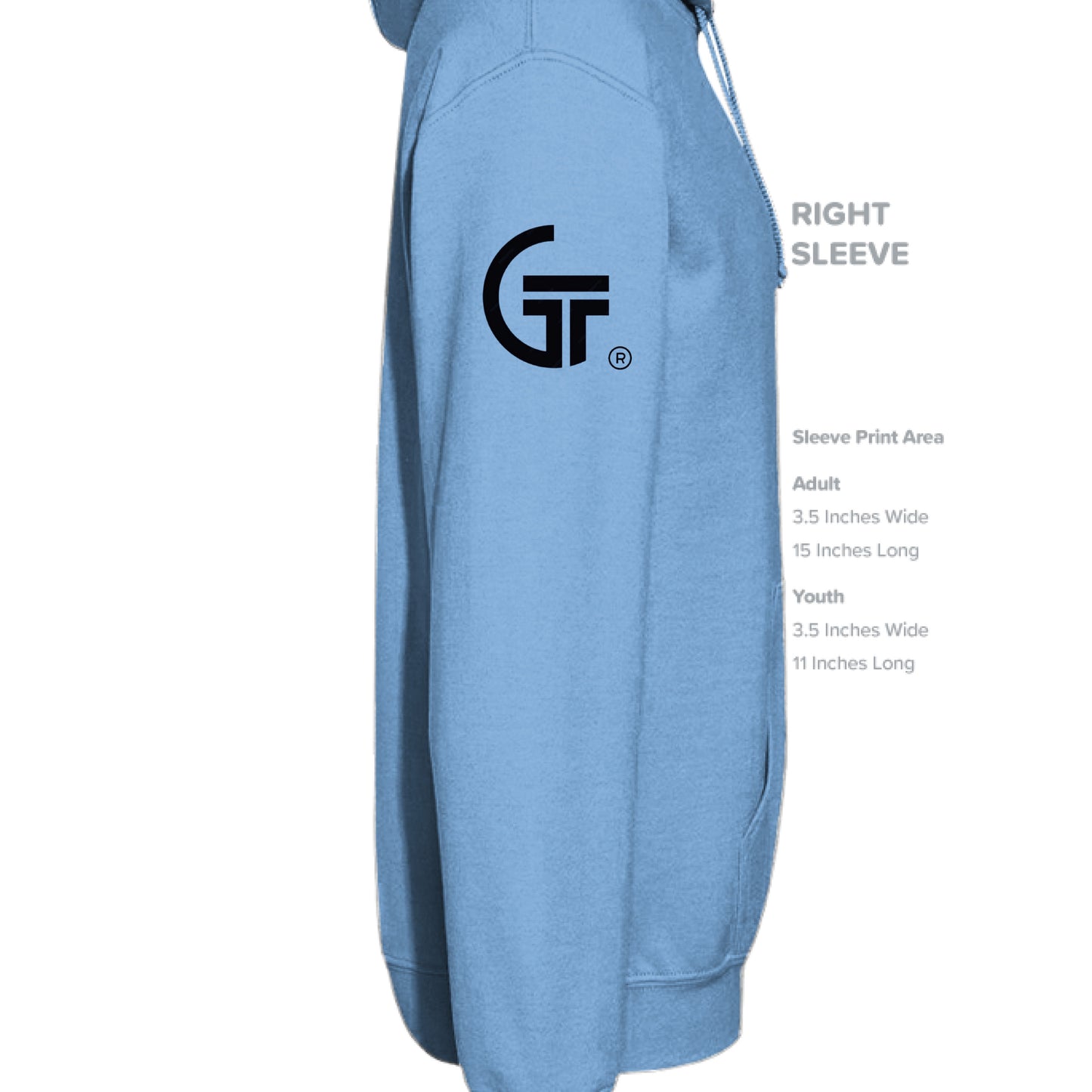 CAROLINA BLUE - SLEEVE_RIGHT