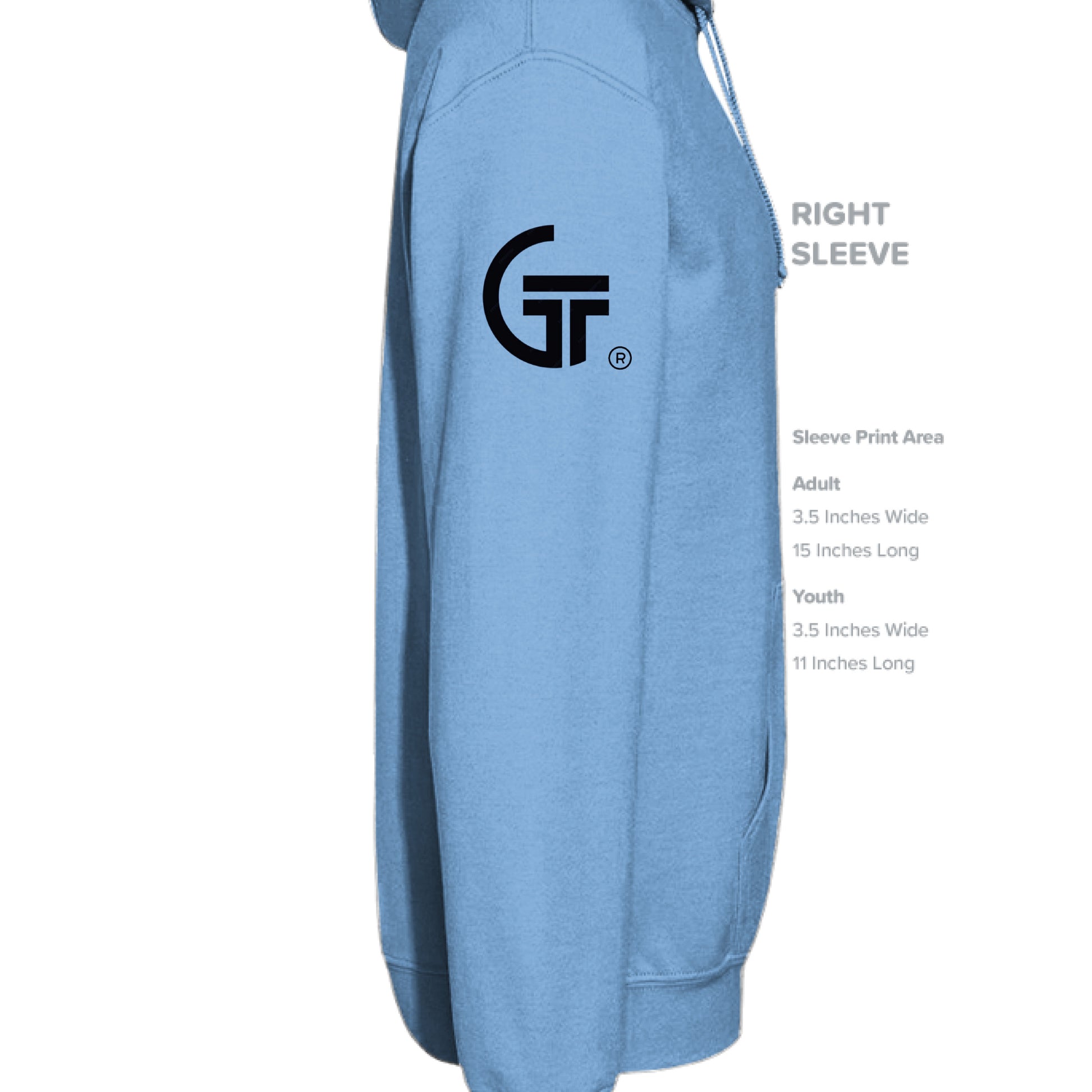 CAROLINA BLUE - SLEEVE_RIGHT