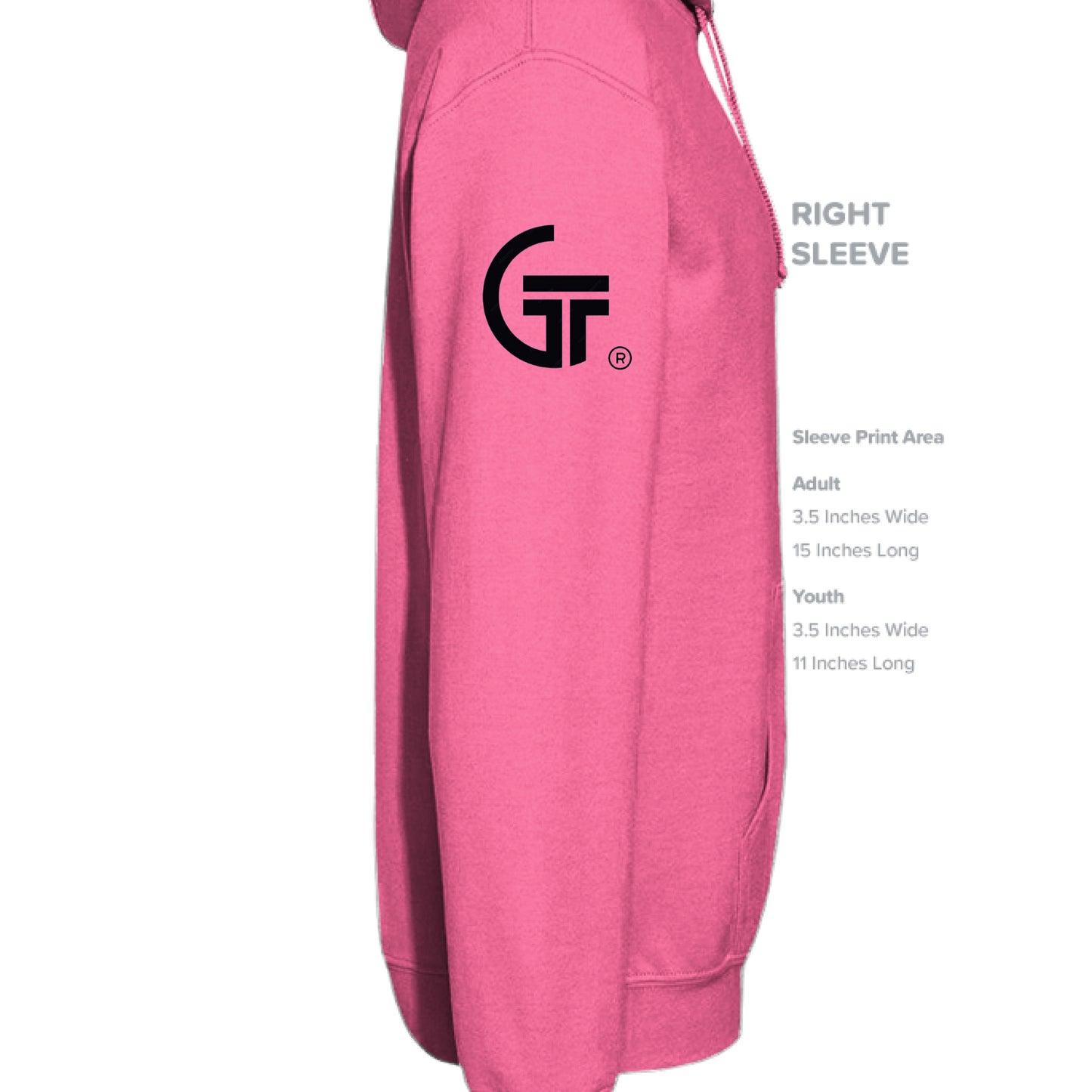 SAFETY PINK - SLEEVE_RIGHT