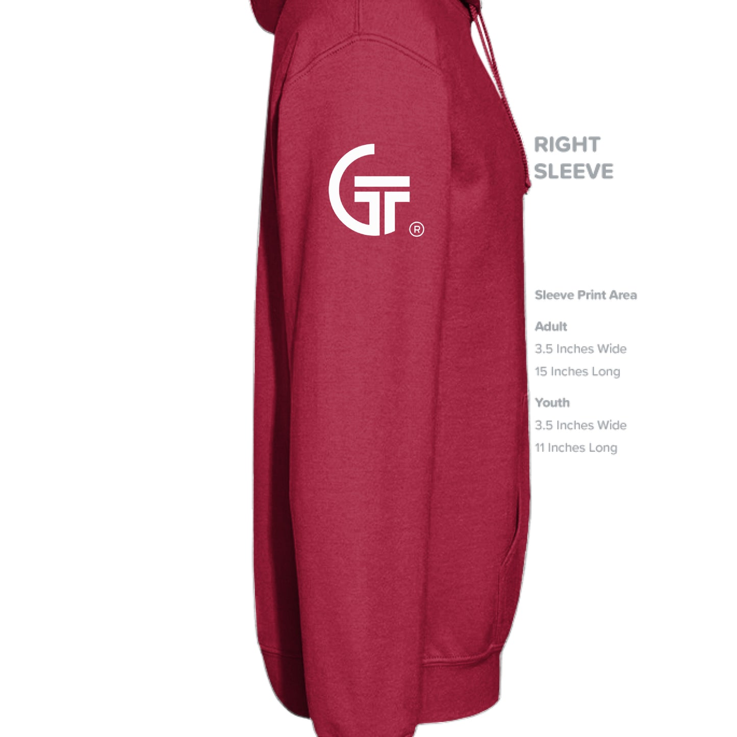 CHERRY RED - SLEEVE_RIGHT