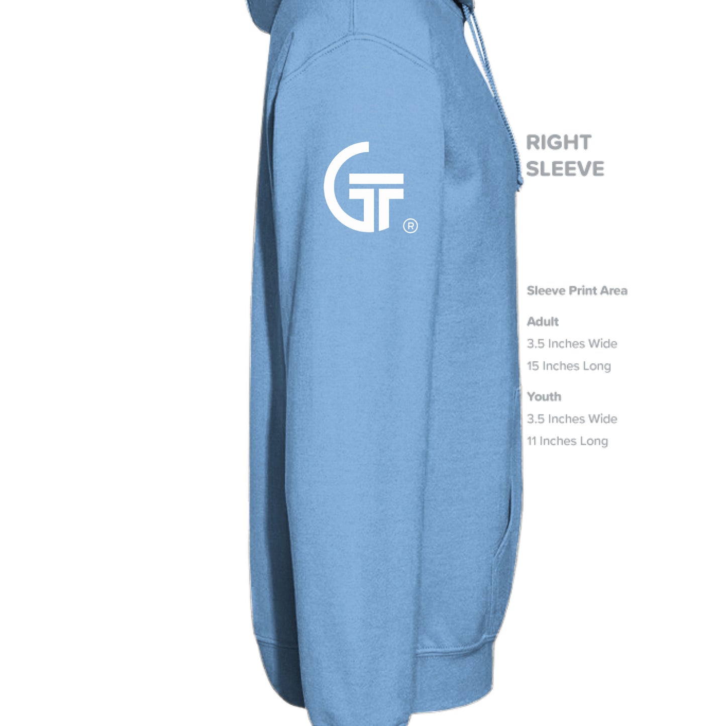 CAROLINA BLUE - SLEEVE_RIGHT
