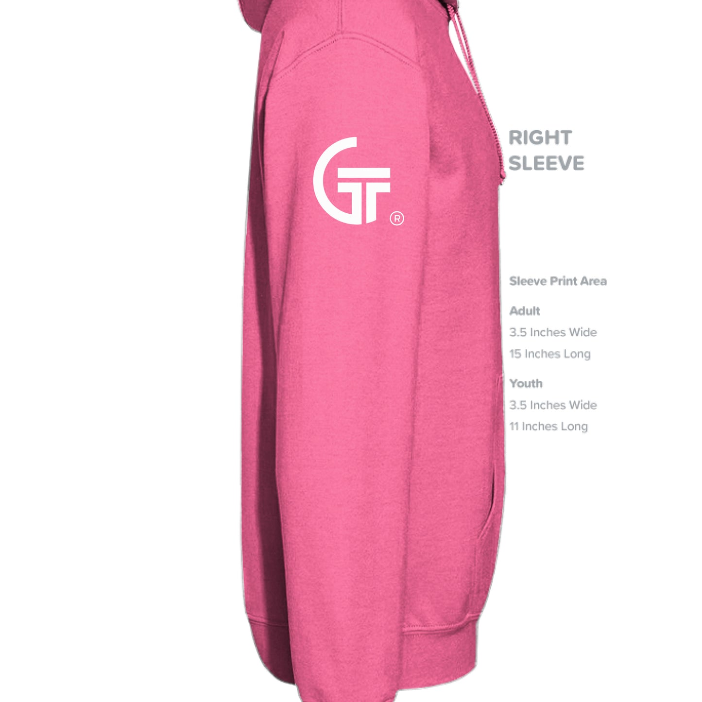 SAFETY PINK - SLEEVE_RIGHT