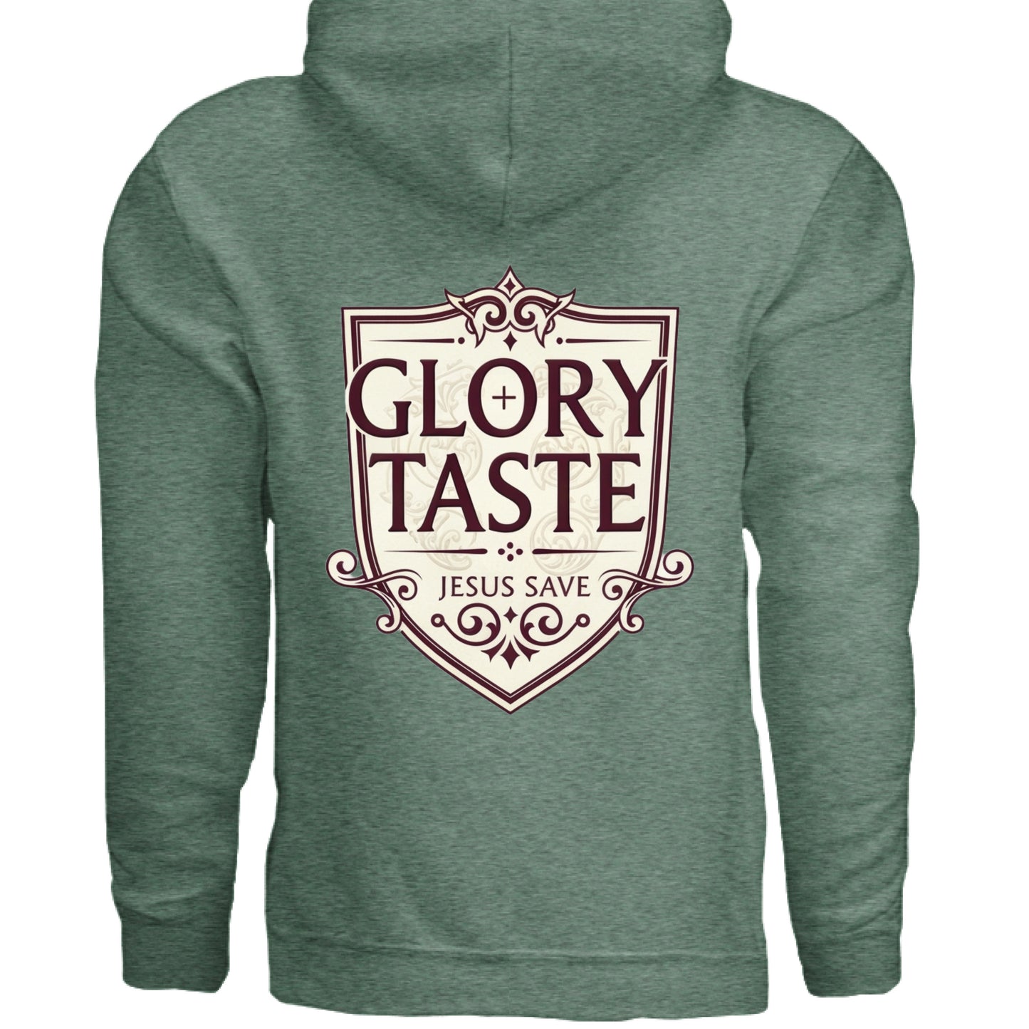 Heather Sport Dark Green - BACK