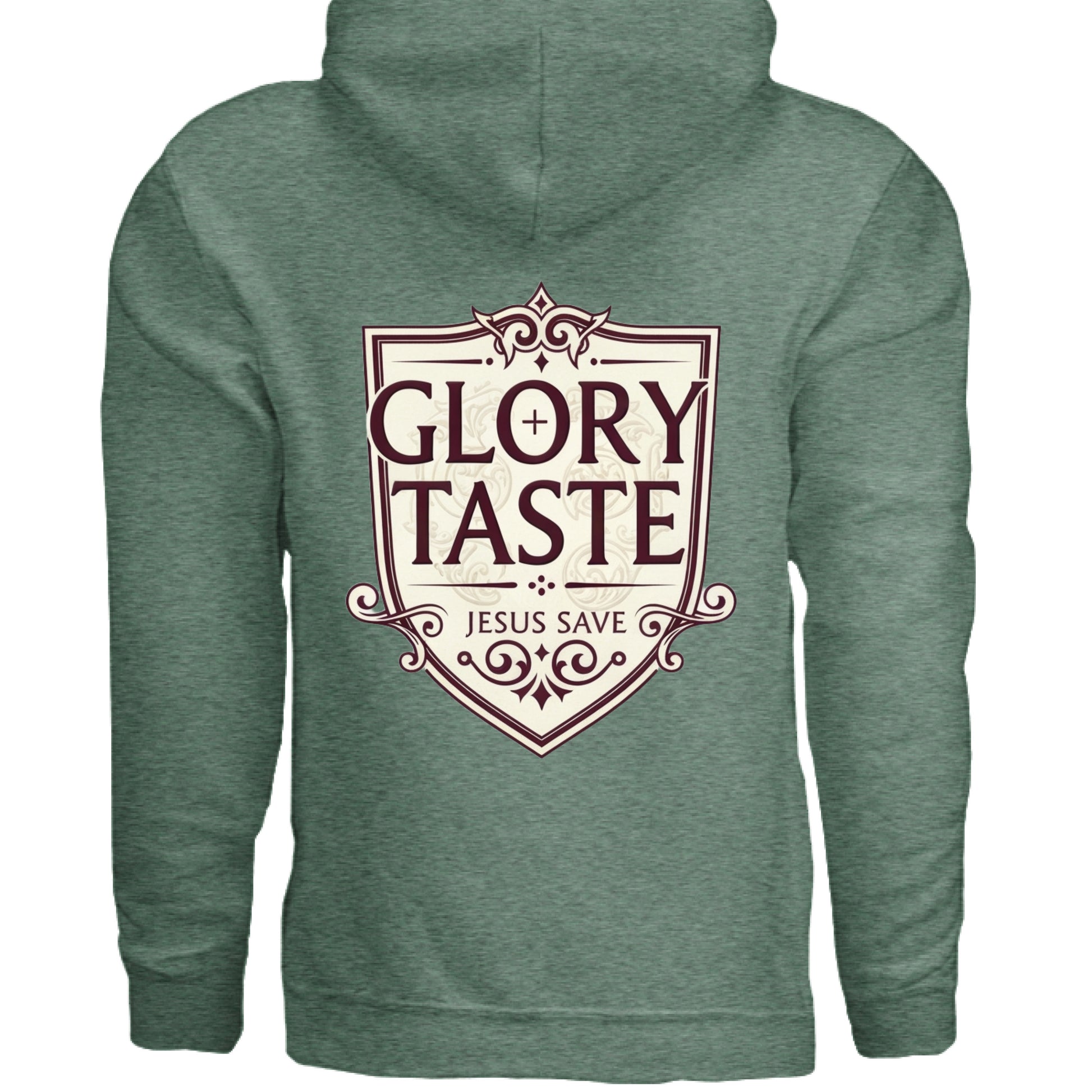 Heather Sport Dark Green - BACK