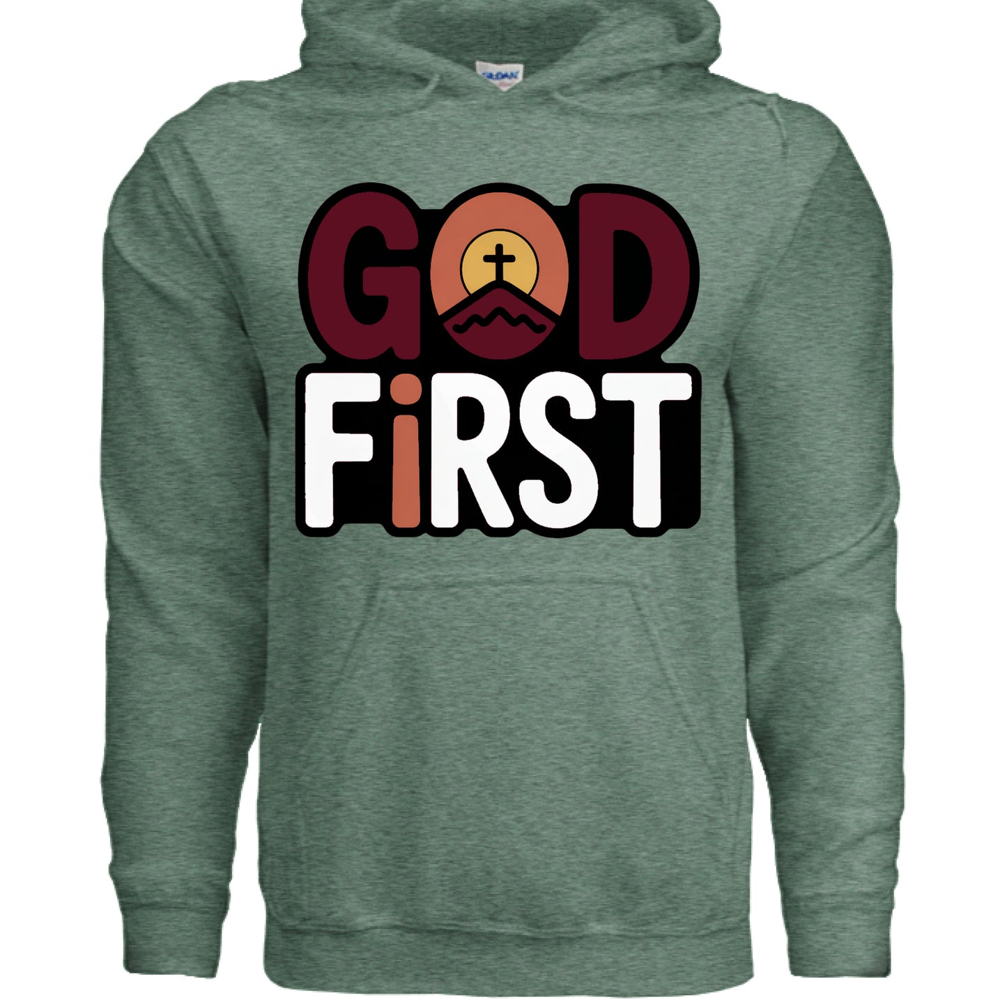 Heather Sport Dark Green - FRONT