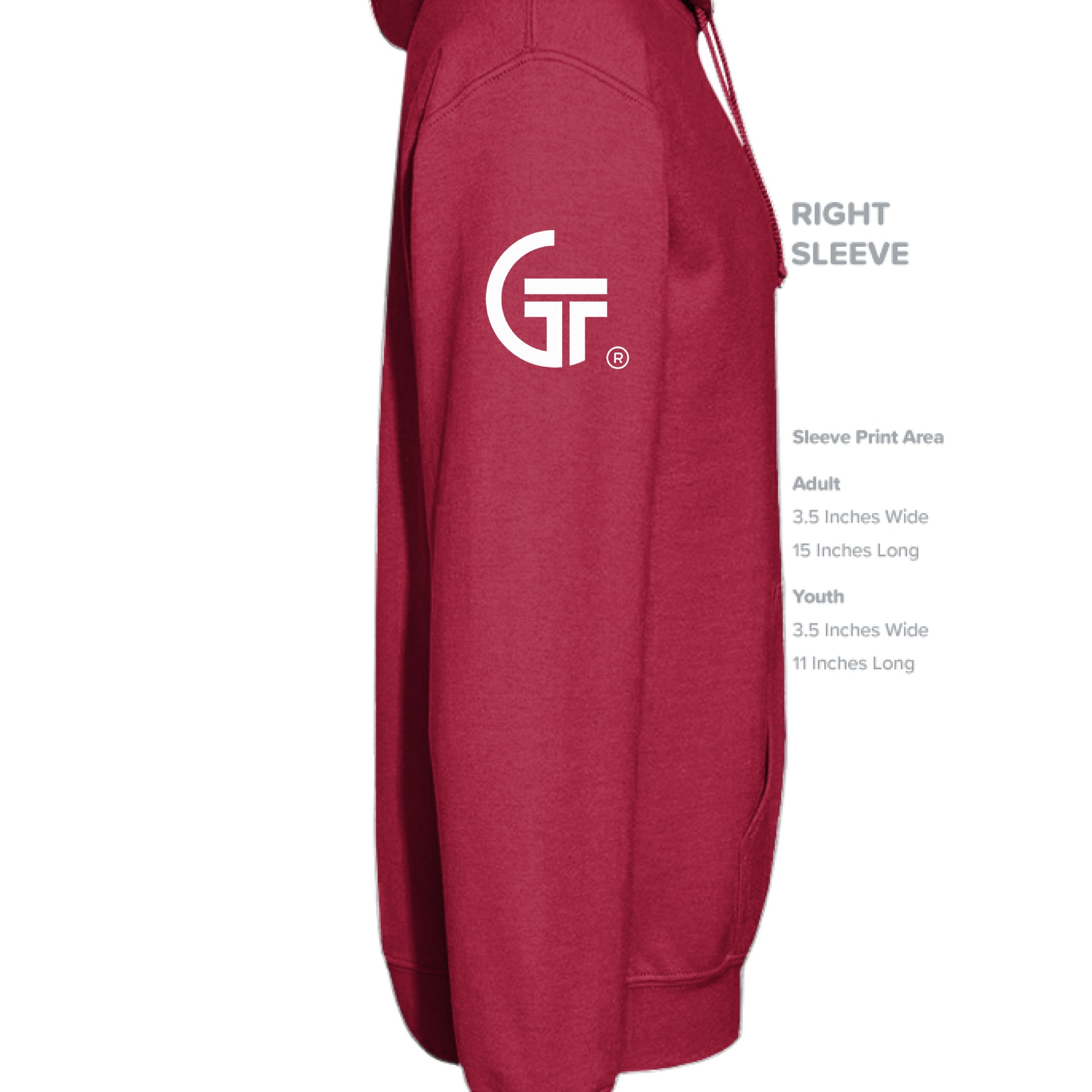 CHERRY RED - SLEEVE_RIGHT