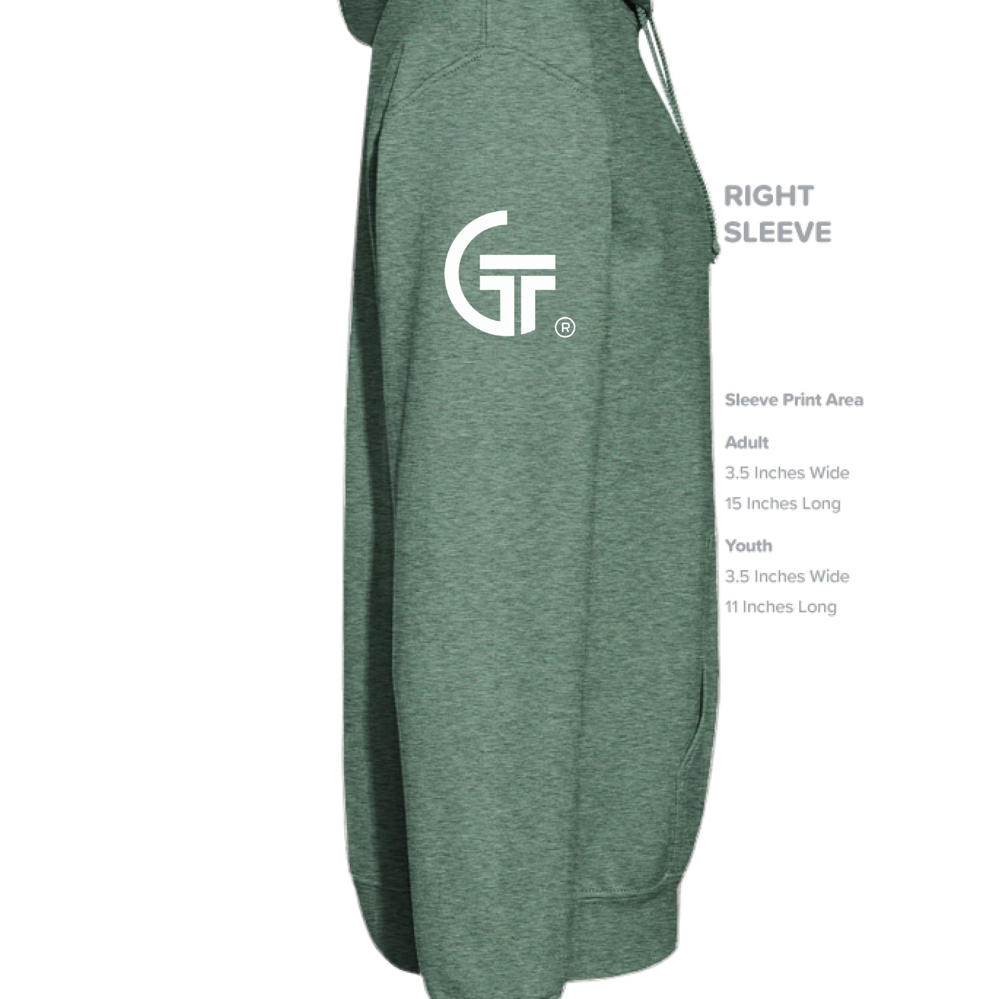 Heather Sport Dark Green - SLEEVE_RIGHT