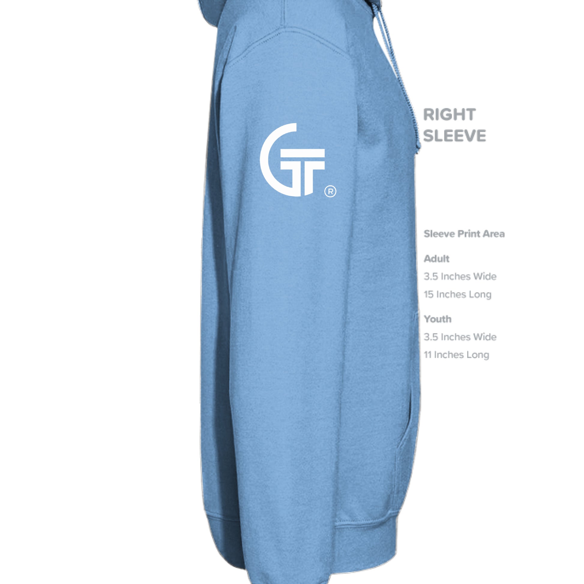 CAROLINA BLUE - SLEEVE_RIGHT