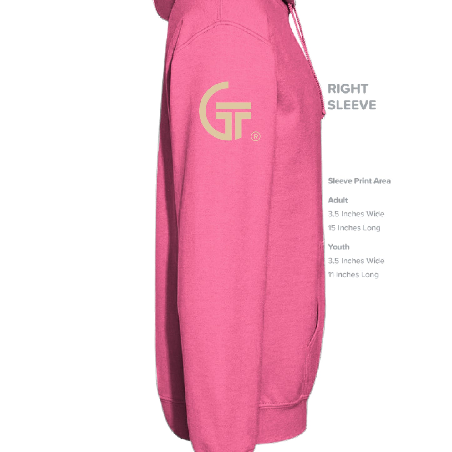 SAFETY PINK - SLEEVE_RIGHT