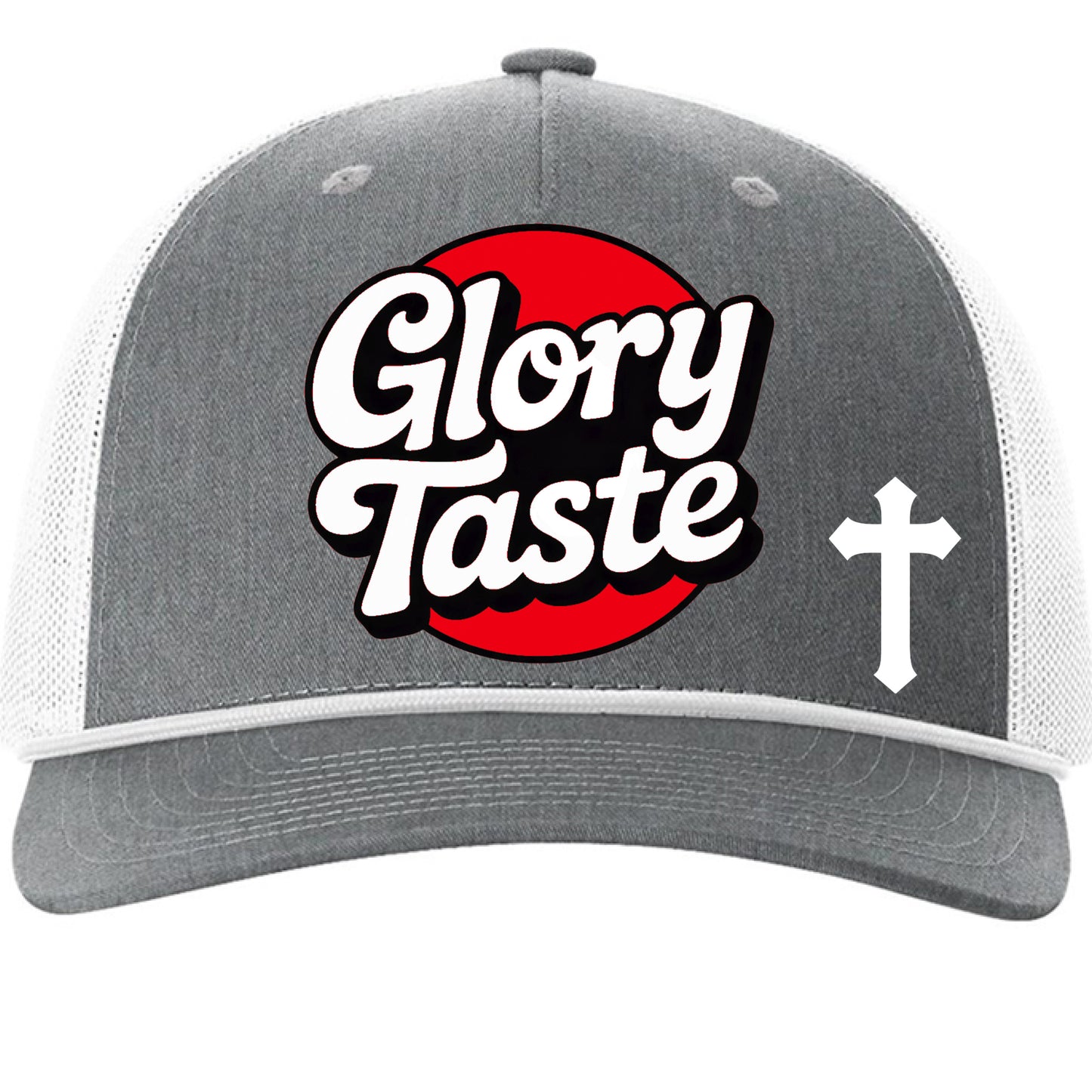 Heather Grey/ White - FRONT