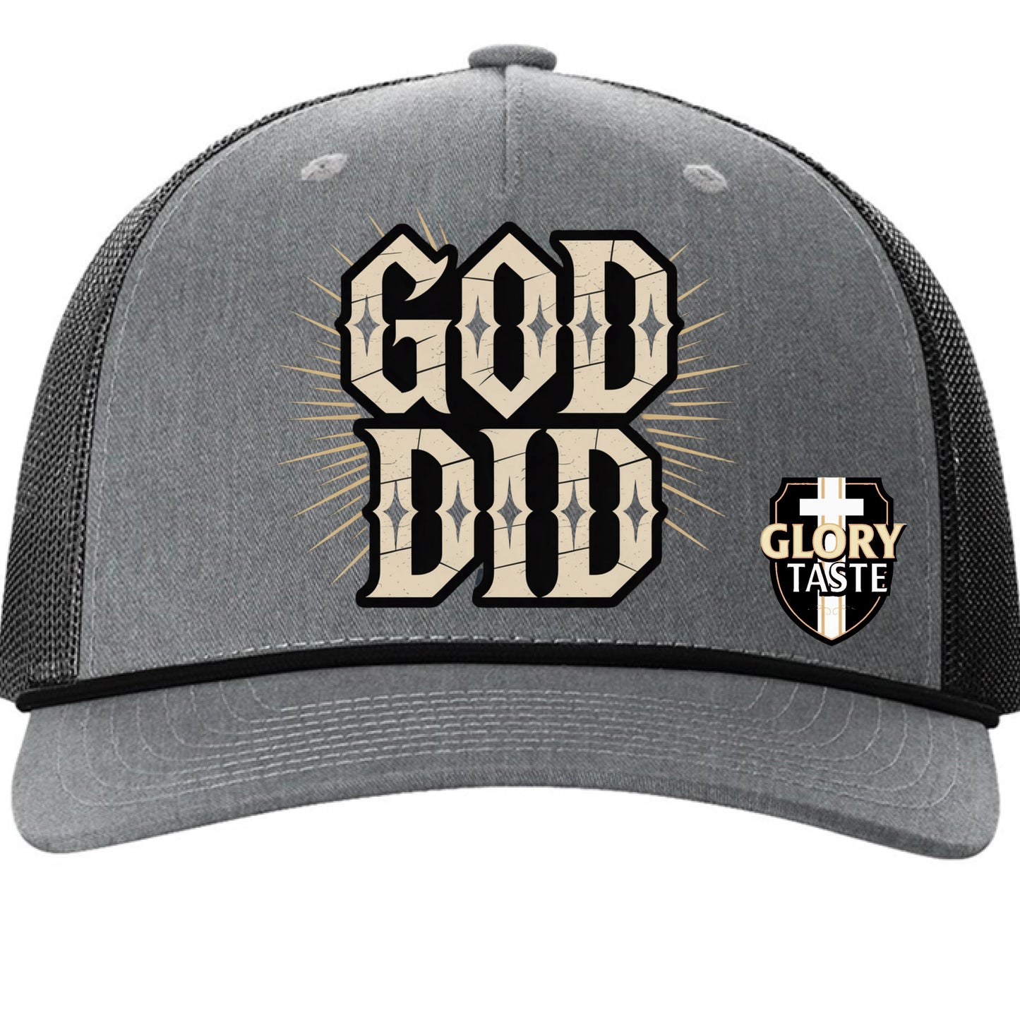 Heather Grey/ Black - FRONT