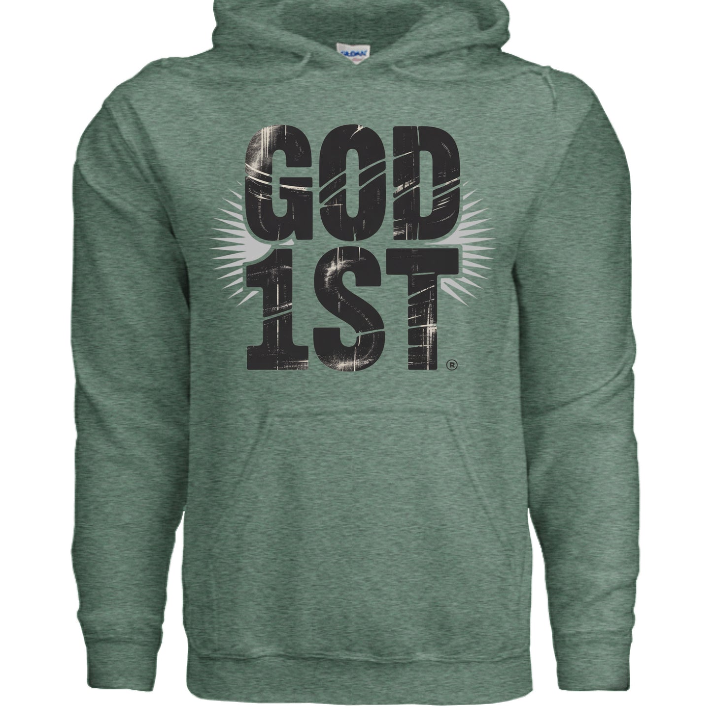 Heather Sport Dark Green - FRONT