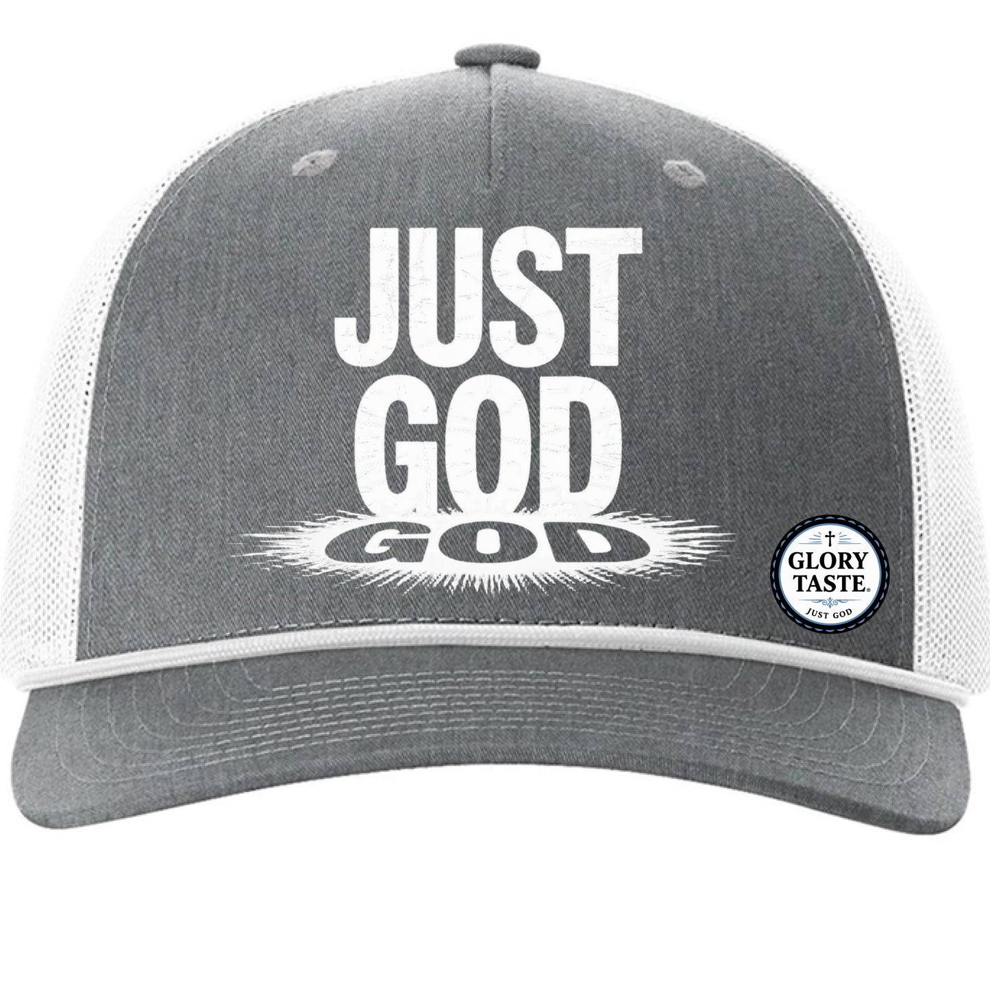 Heather Grey/ White - FRONT