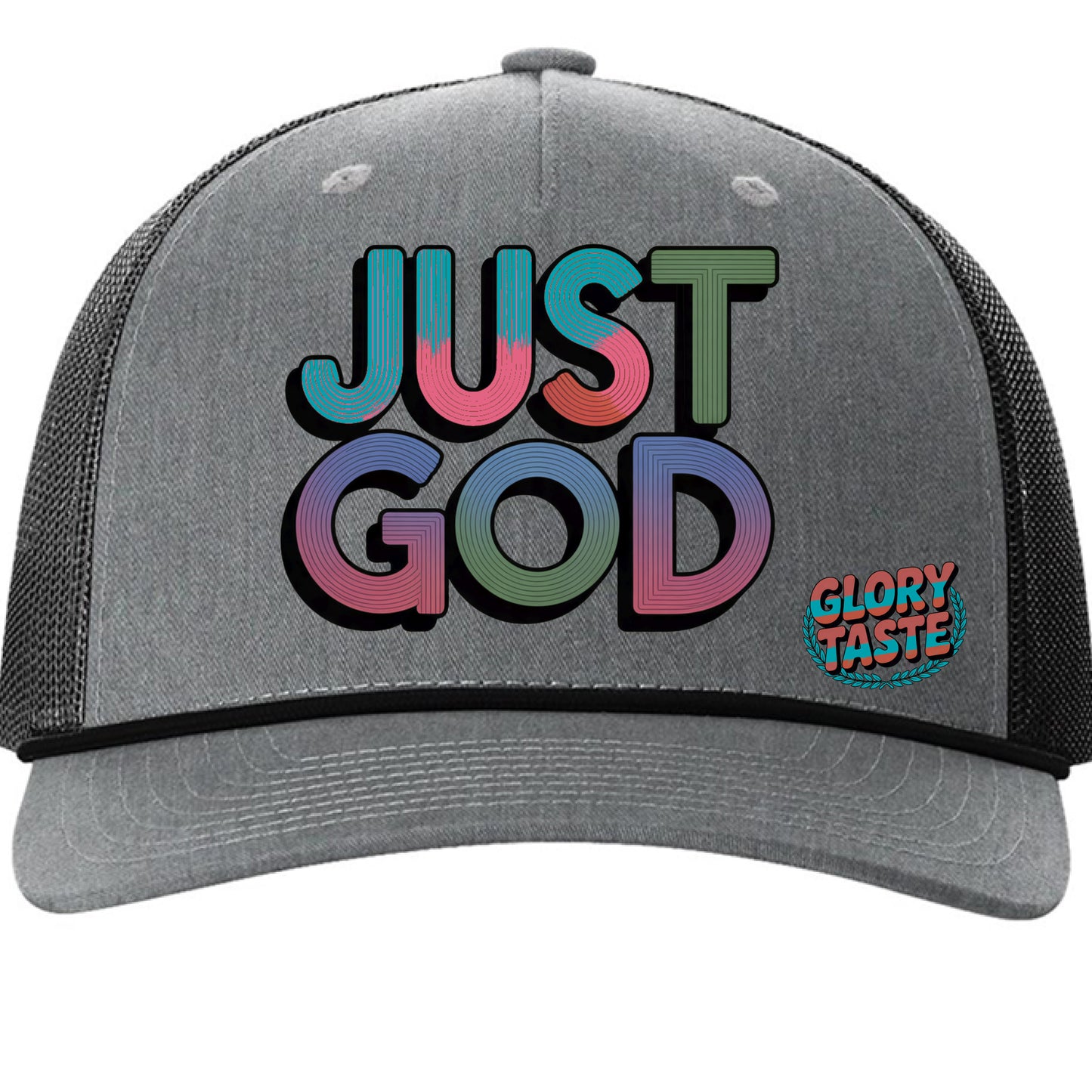 Heather Grey/ Black - FRONT