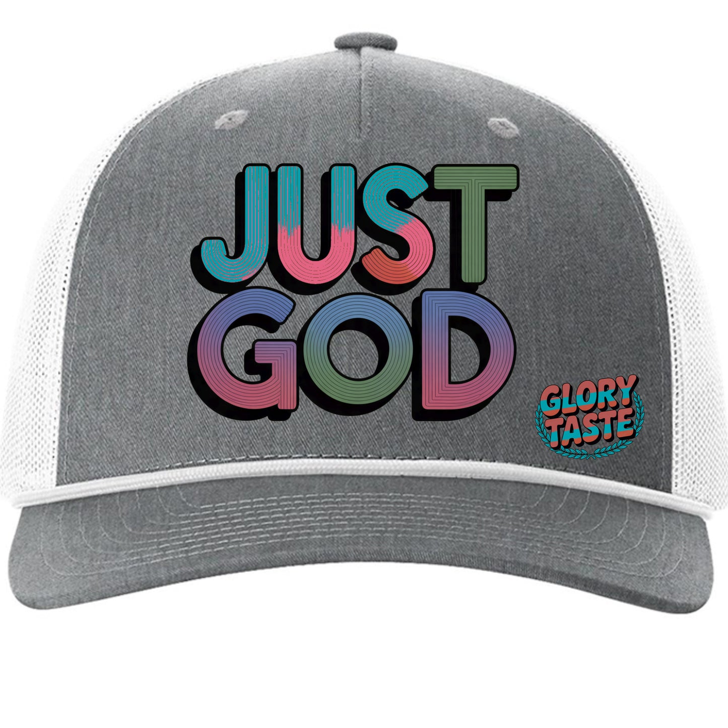 Heather Grey/ White - FRONT