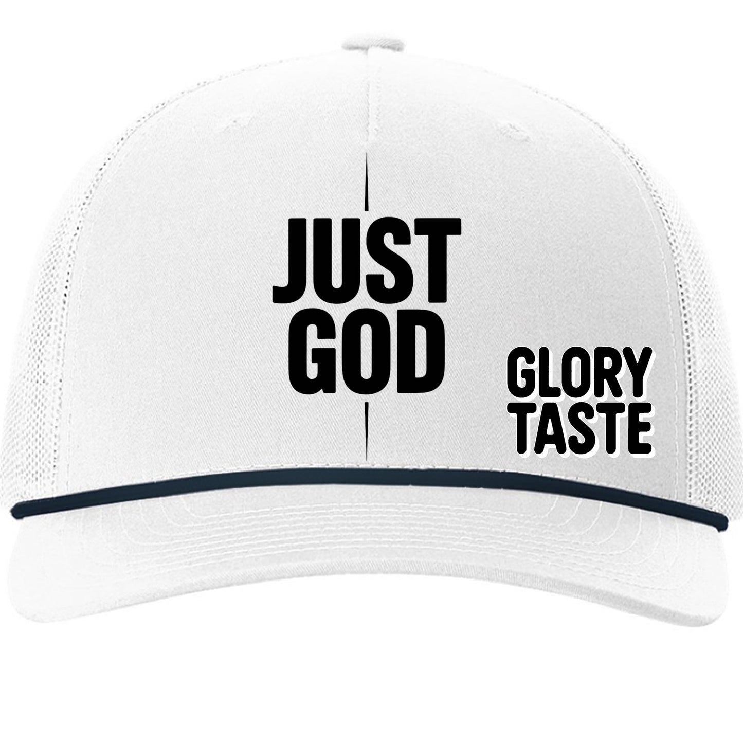 White/ Navy - FRONT