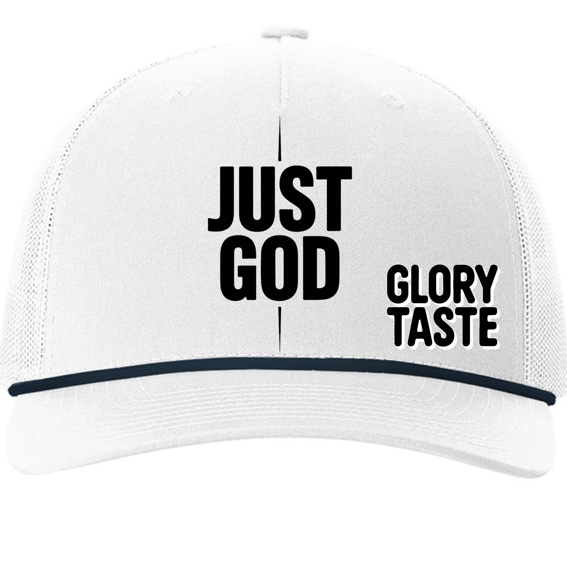 White/ Navy - FRONT