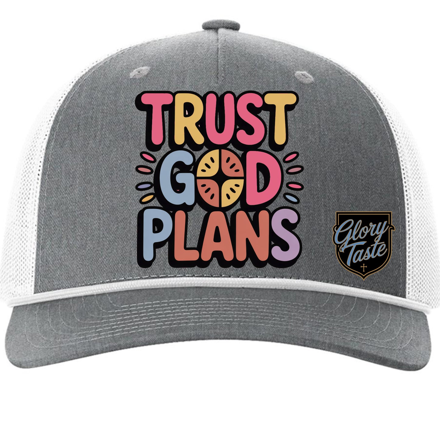 Heather Grey/ White - FRONT