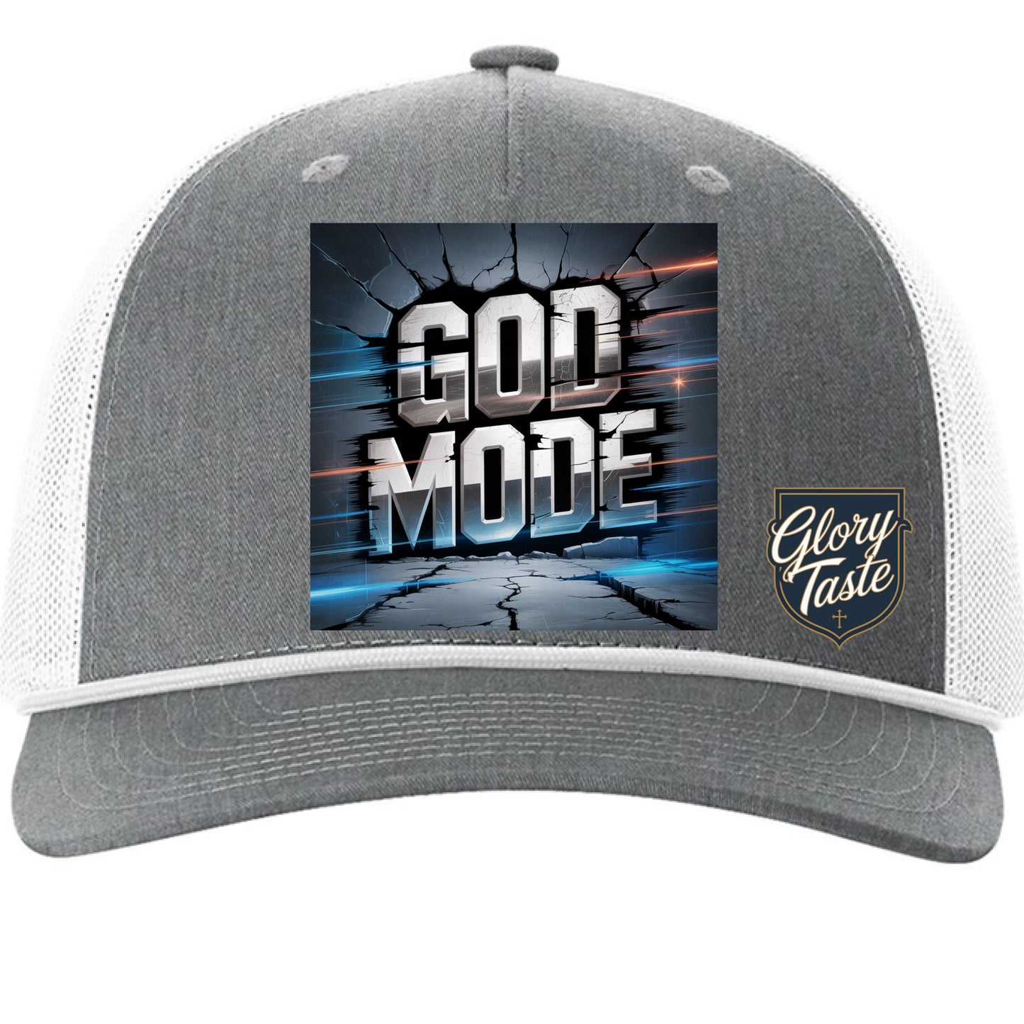 Heather Grey/ White - FRONT